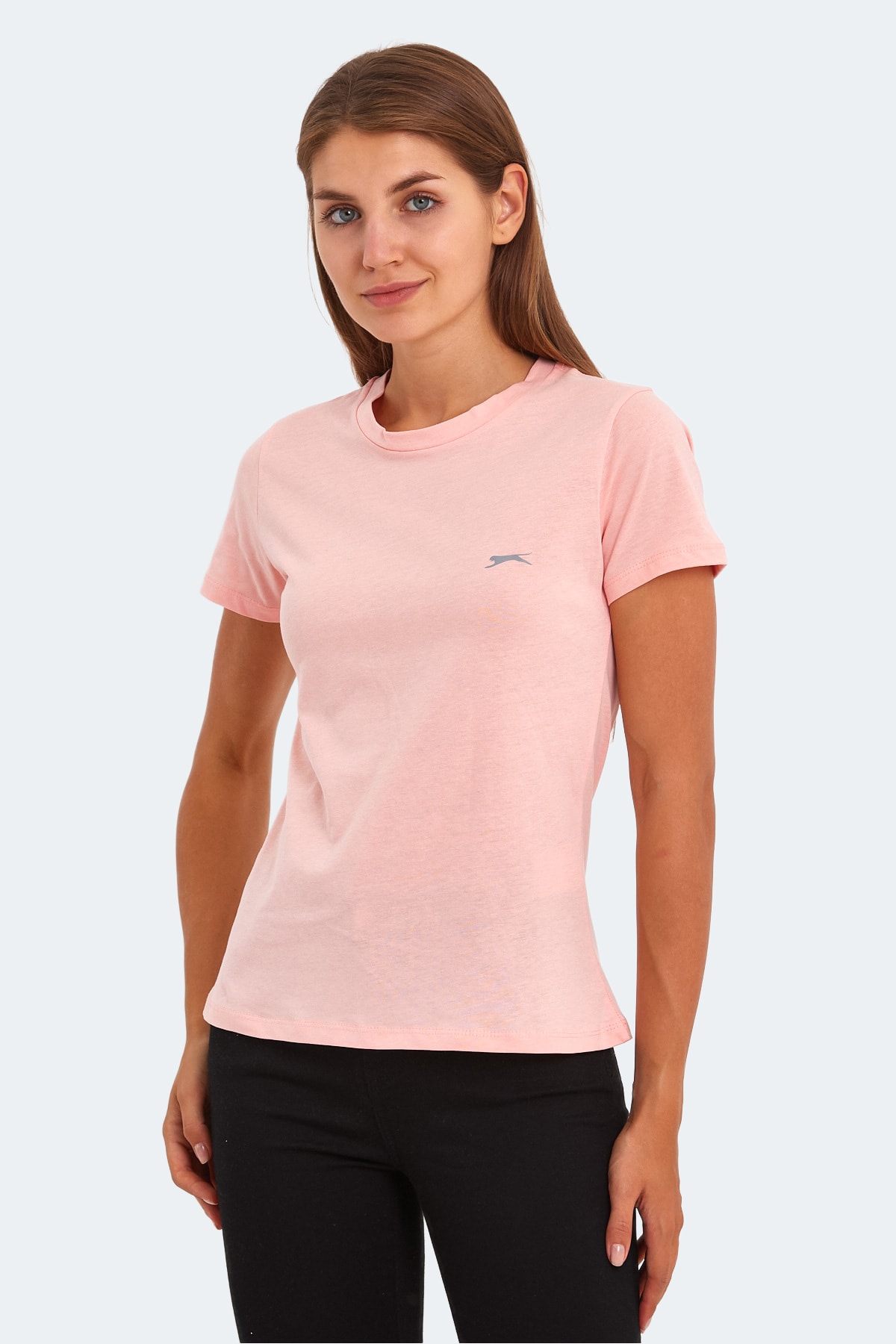 Levně Slazenger KORNELI I Women's T-Shirt Salmon