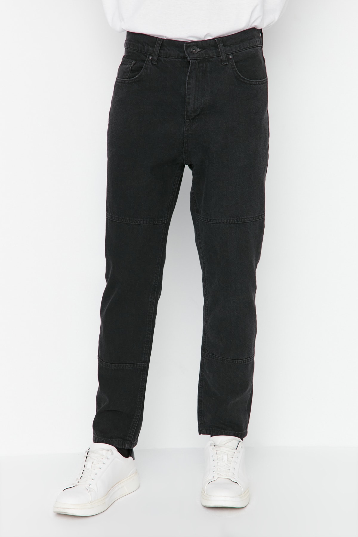 Trendyol Black Men's Relax Fit Jeans Denim Pants