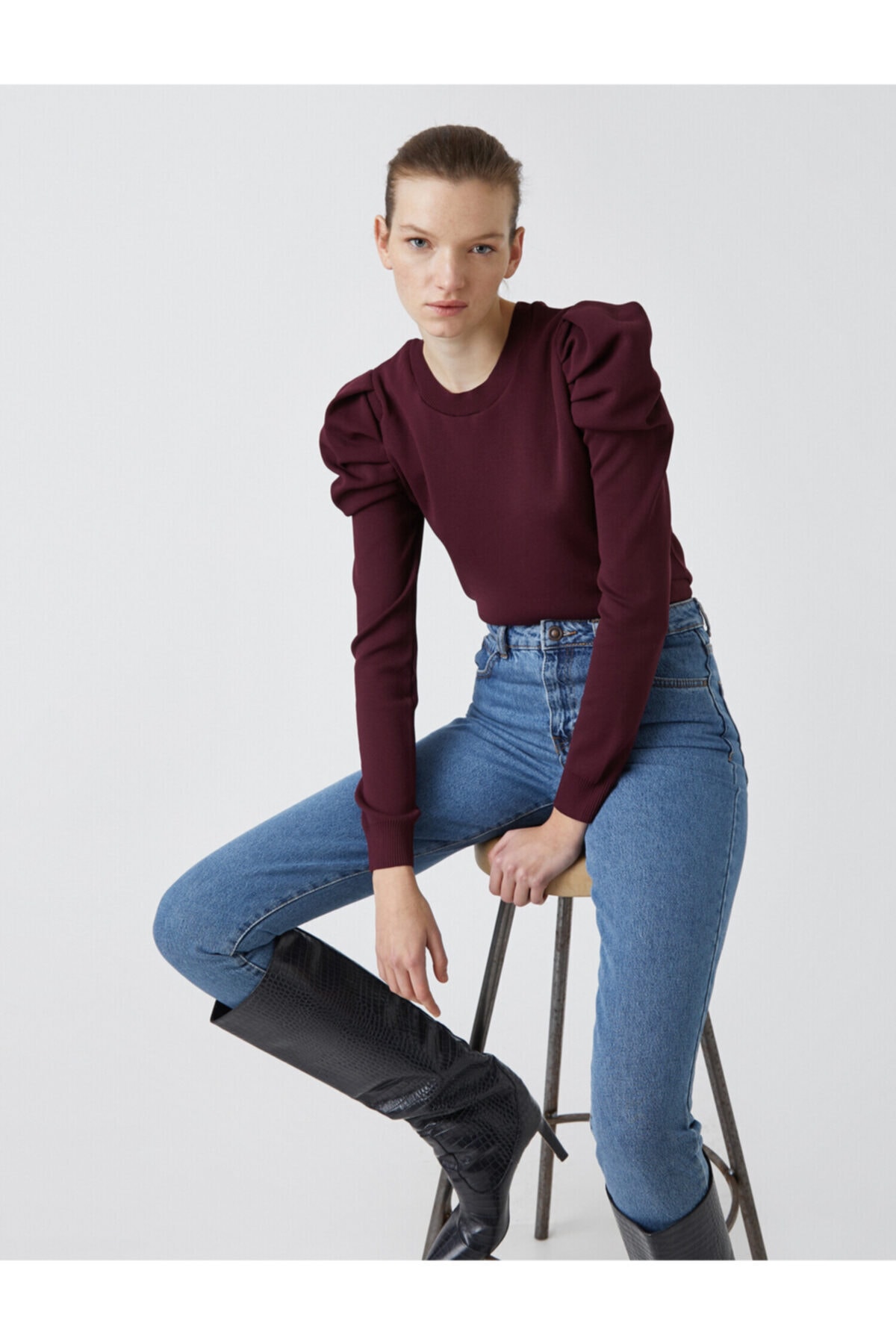 Koton Sweater - Lilac - Regular fit