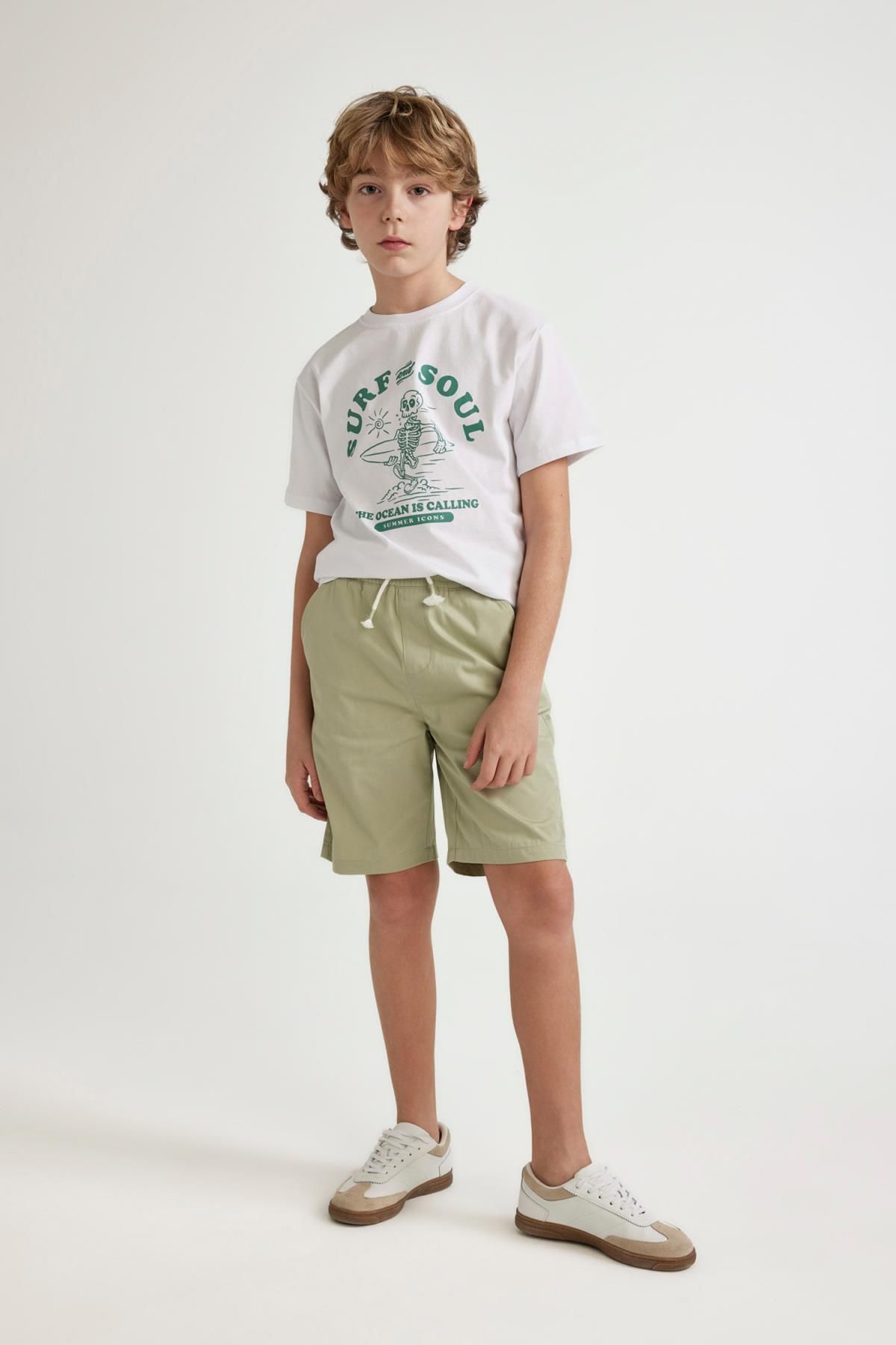 DEFACTO Boys Gabardine Shorts