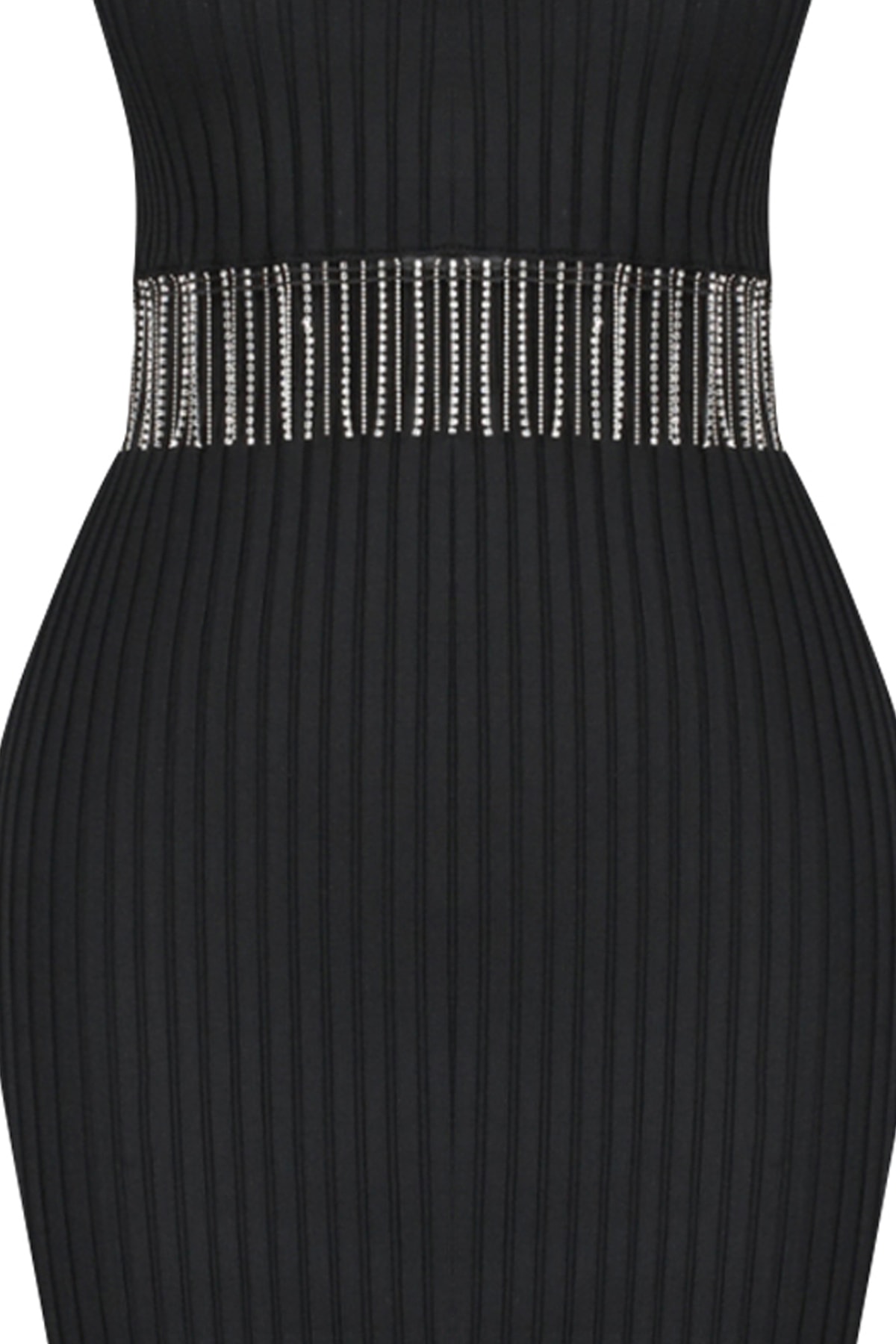 Trendyol Black Stone Detailed Knitwear Two Piece Set