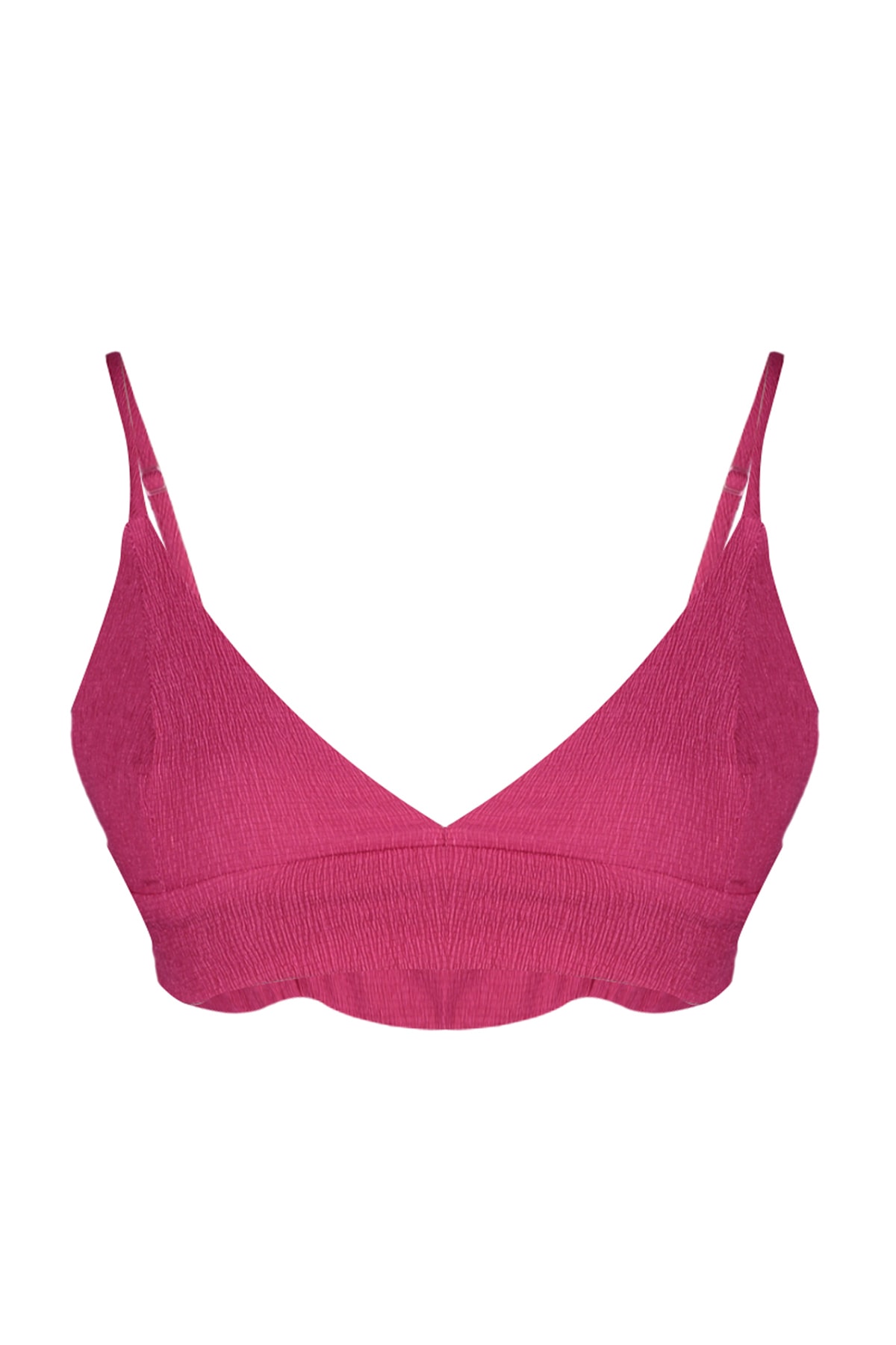Trendyol Fuchsia Knitted Bustier