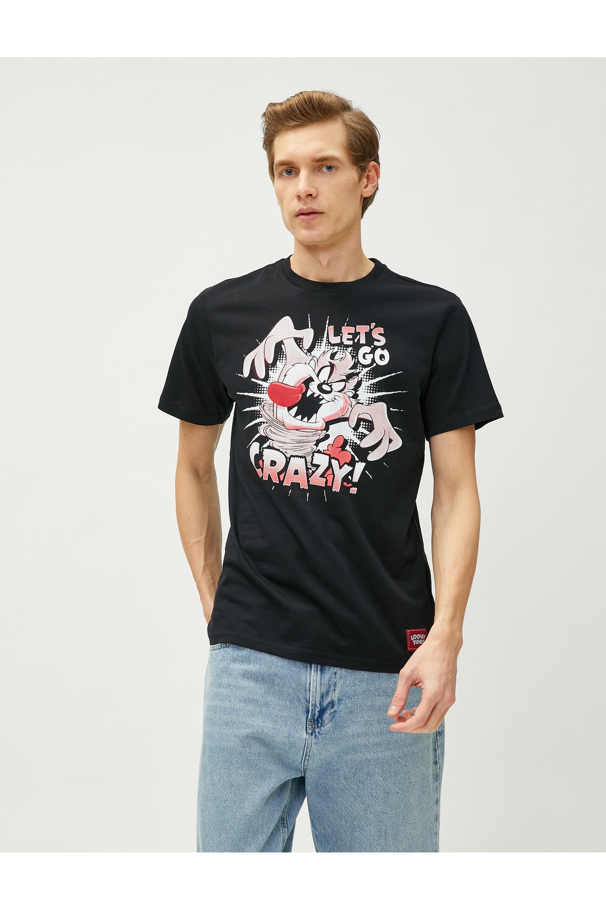 Koton Tasmanian Devil T-Shirt Licensed Printed Cotton