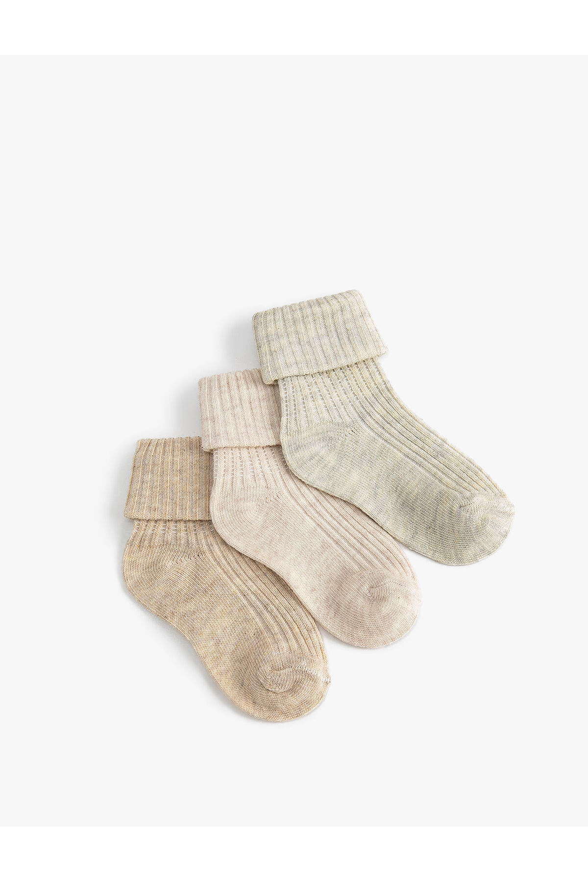 Koton Set of 3 Colorful Socks. Cotton