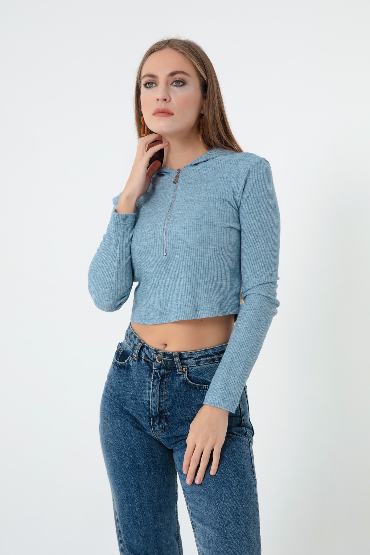 Lafaba Blouse - Blue - Regular fit