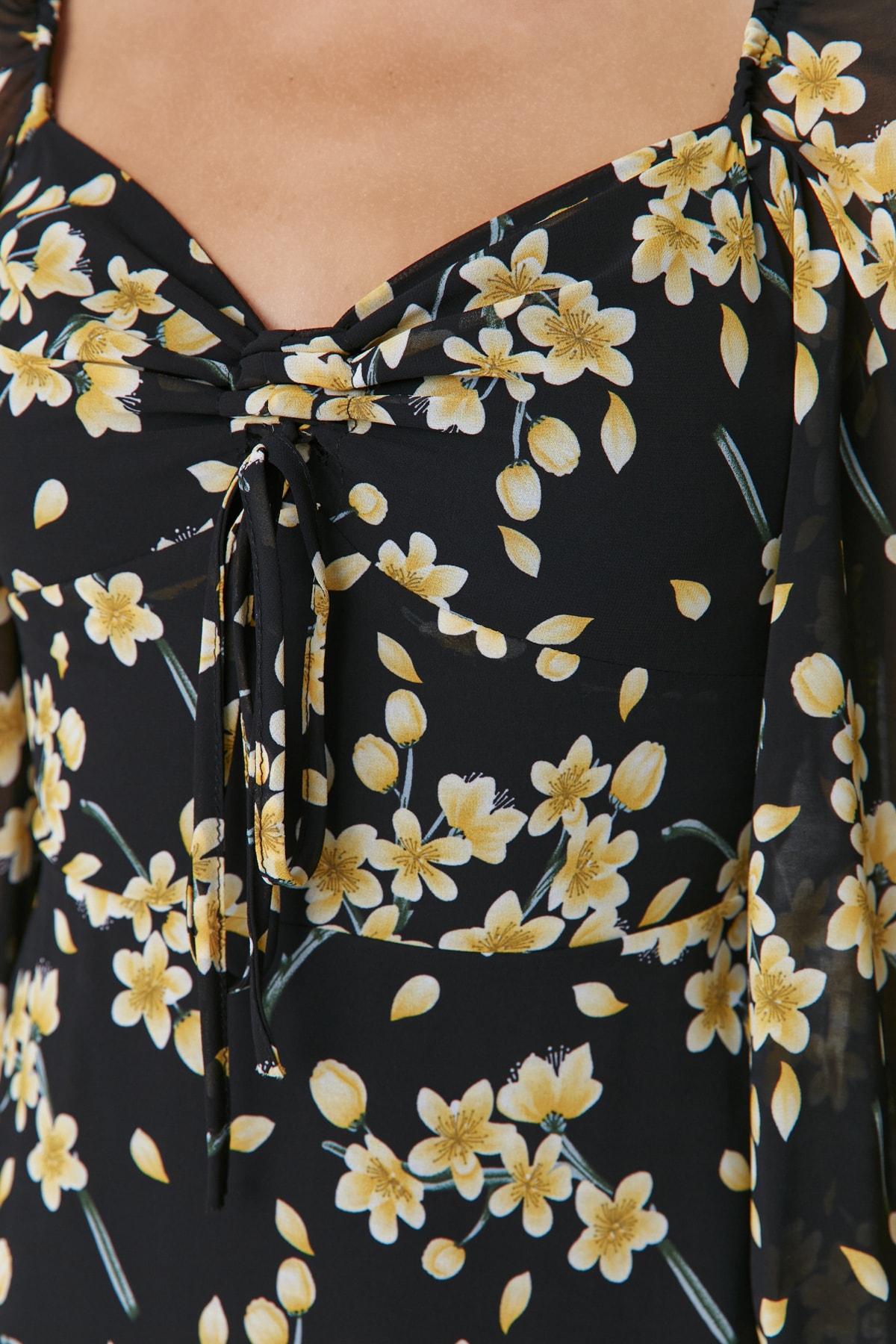 Rochie țesută multicoloră Trendyol