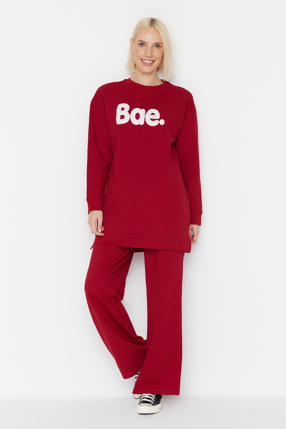 Trendyol Sweatsuit Set - Purple - Regular fit