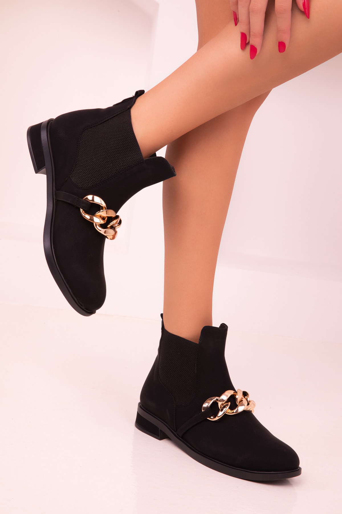 Soho Black Matte Women's Boots & Booties 17417
