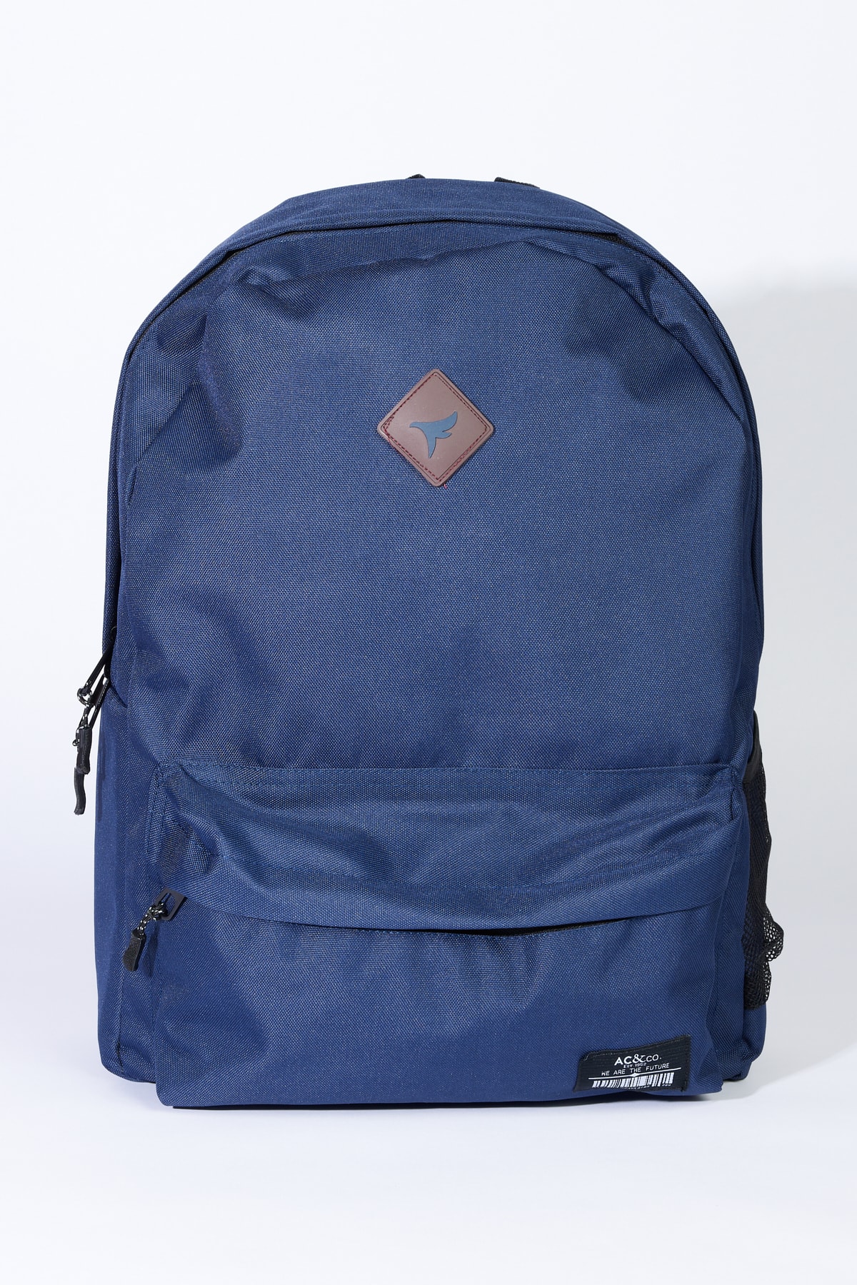 AC&Co / Altınyıldız Classics Navy Blue Logo Sports School-Backpack with Laptop Compartment