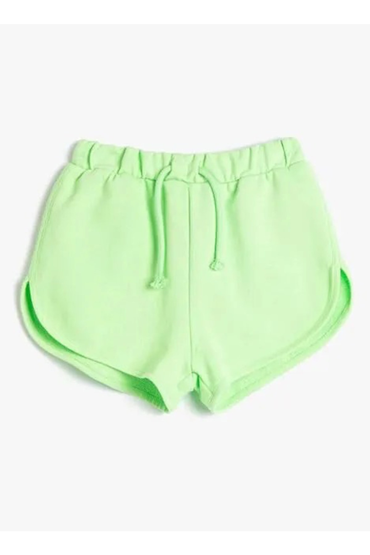 Levně Koton Tie Waist Normal Green Girls' Shorts 3skg40058ak