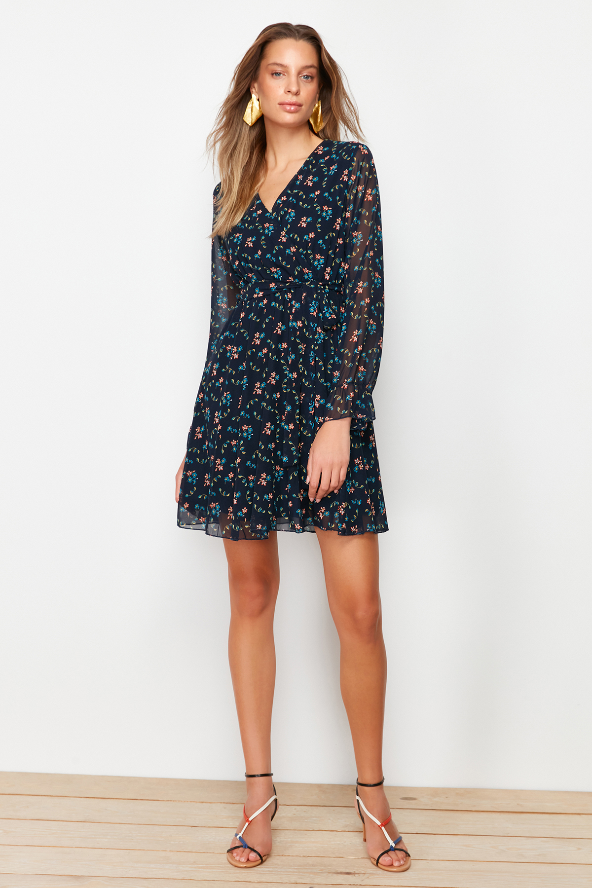 Women's dress Trendyol Patterned