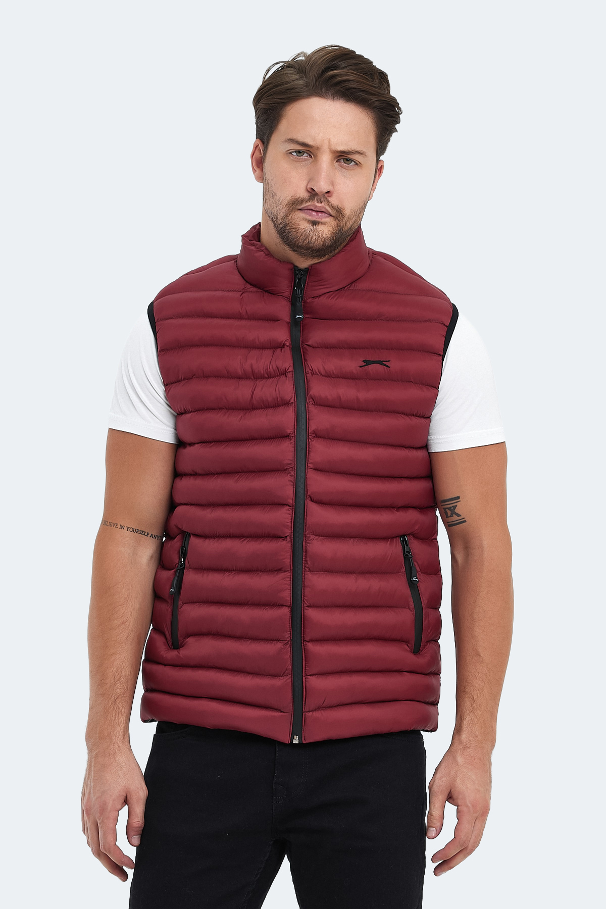 Slazenger Hera Men's Vest Burgundy