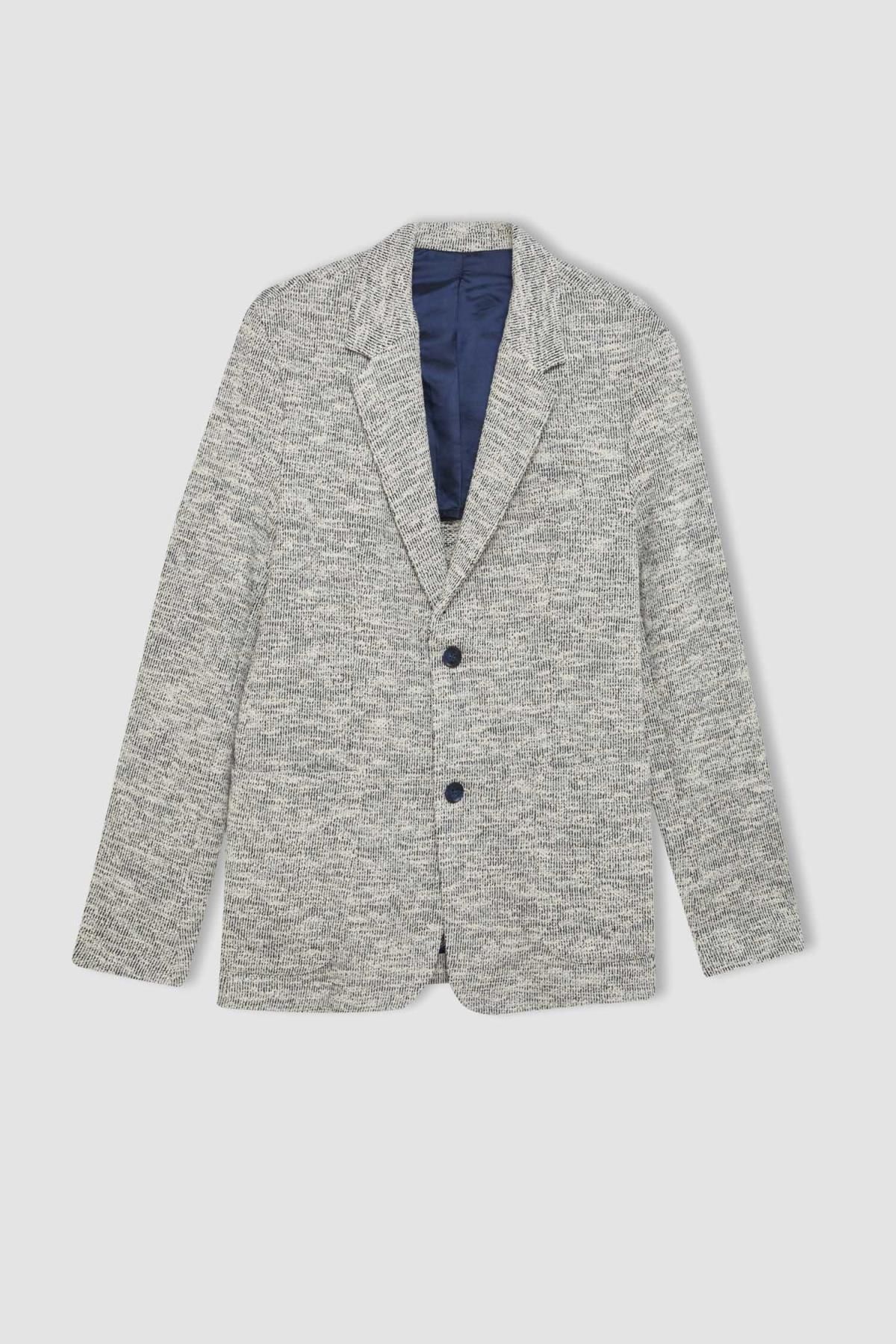 DEFACTO Modern Fit Half Liner Blazer Jacket