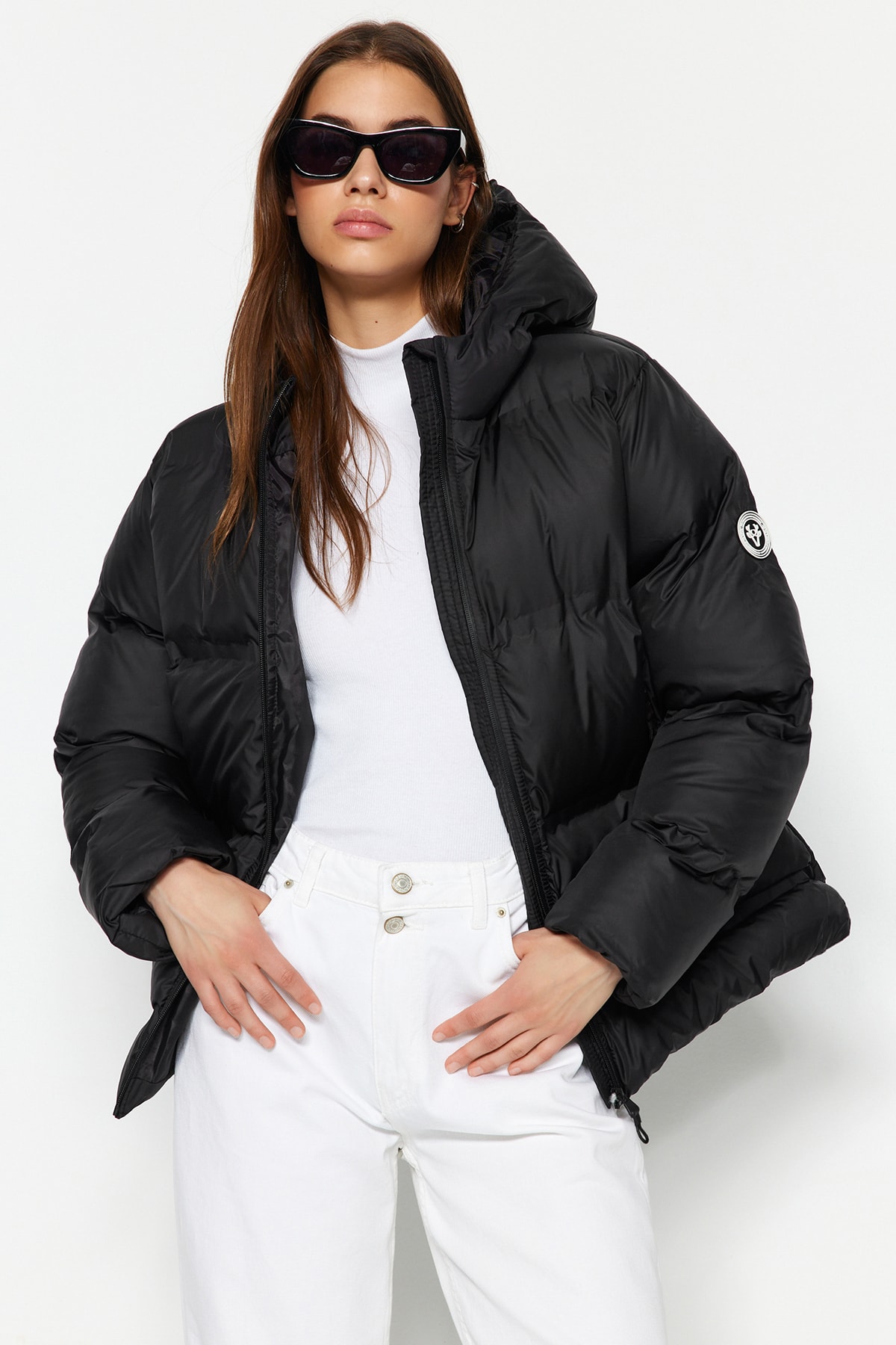 Trendyol Winter Jacket - Black - Puffer