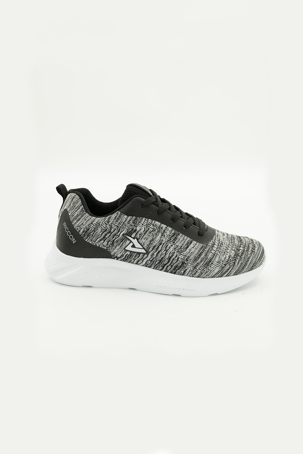Levně Riccon Unisex Black and White Sneakers 0012355