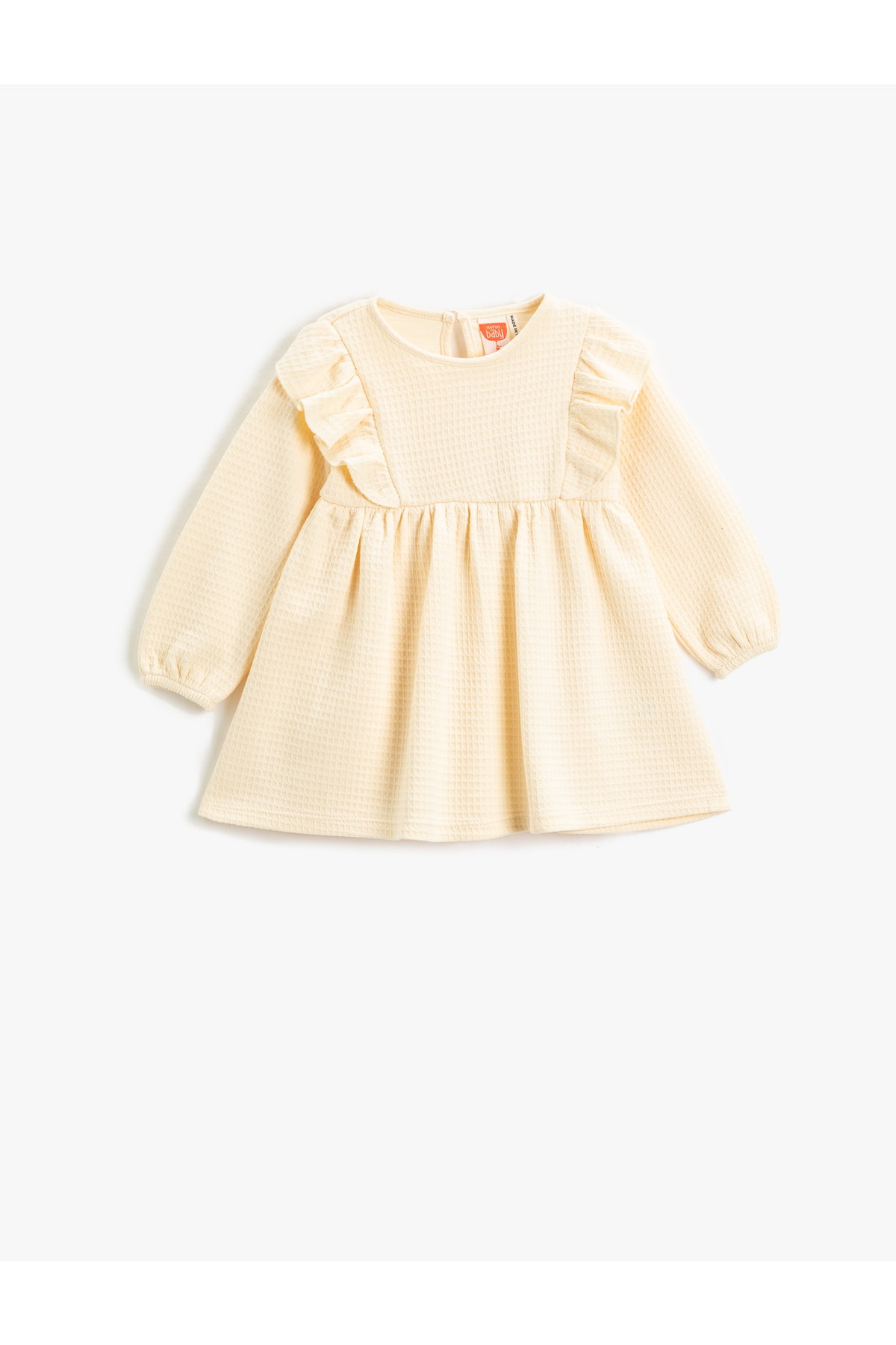 Koton Dress - Ecru - Ruffle both