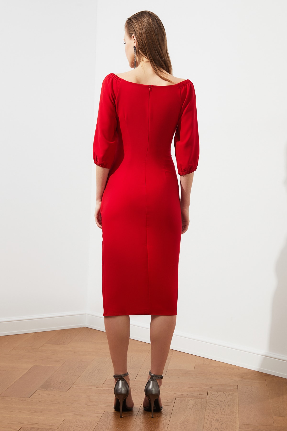 Rochie de dama Trendyol Drape Detailed