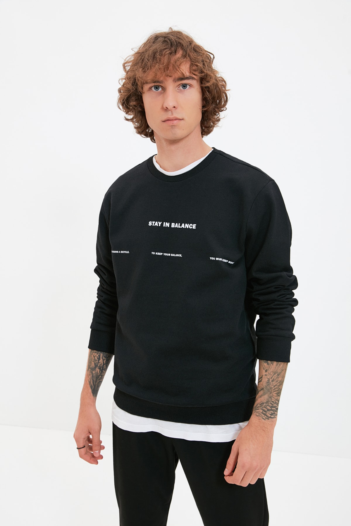 Men’s sweatshirt Trendyol Printed