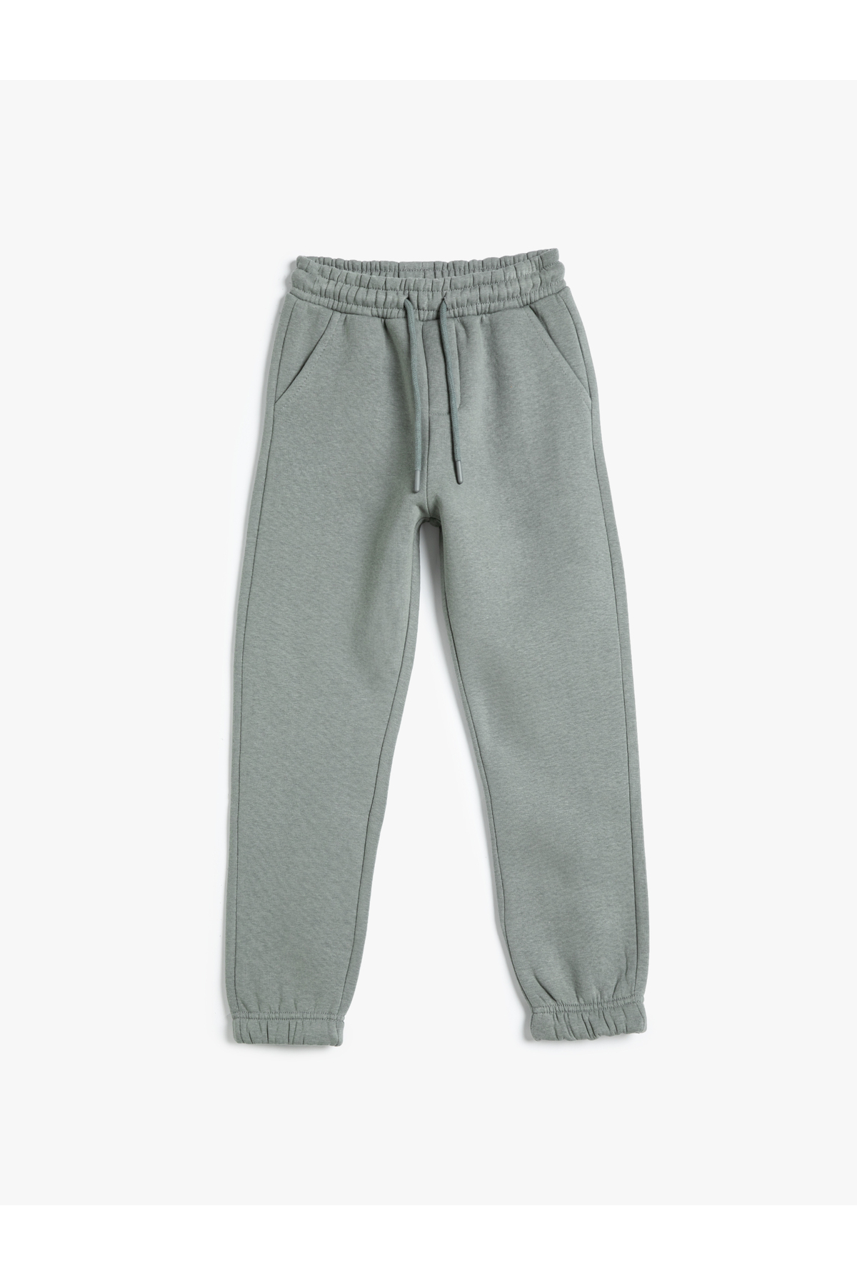 Koton Basic Jogger Sweatpants with Rack Tie Waist, Pockets