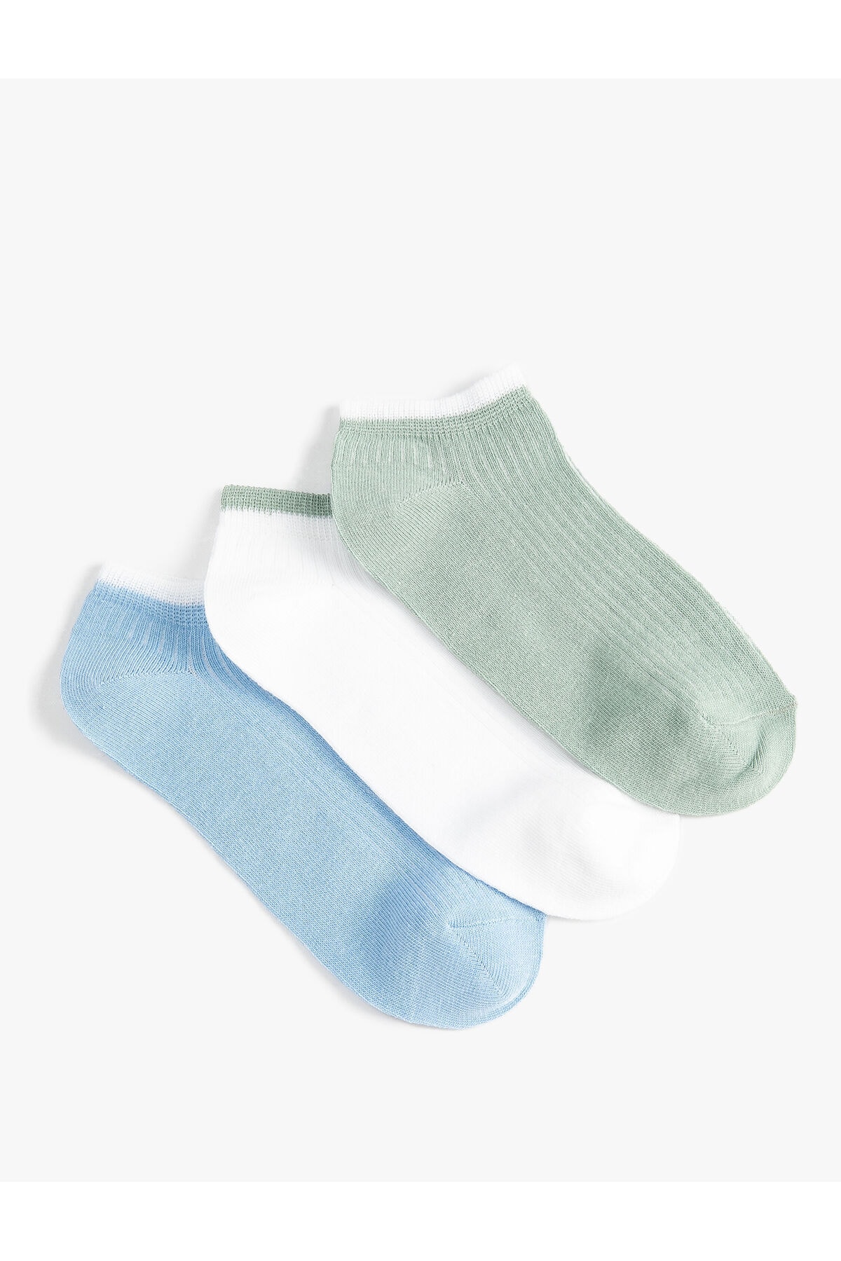 Koton 3-Pack of Booties and Socks, Multicolored