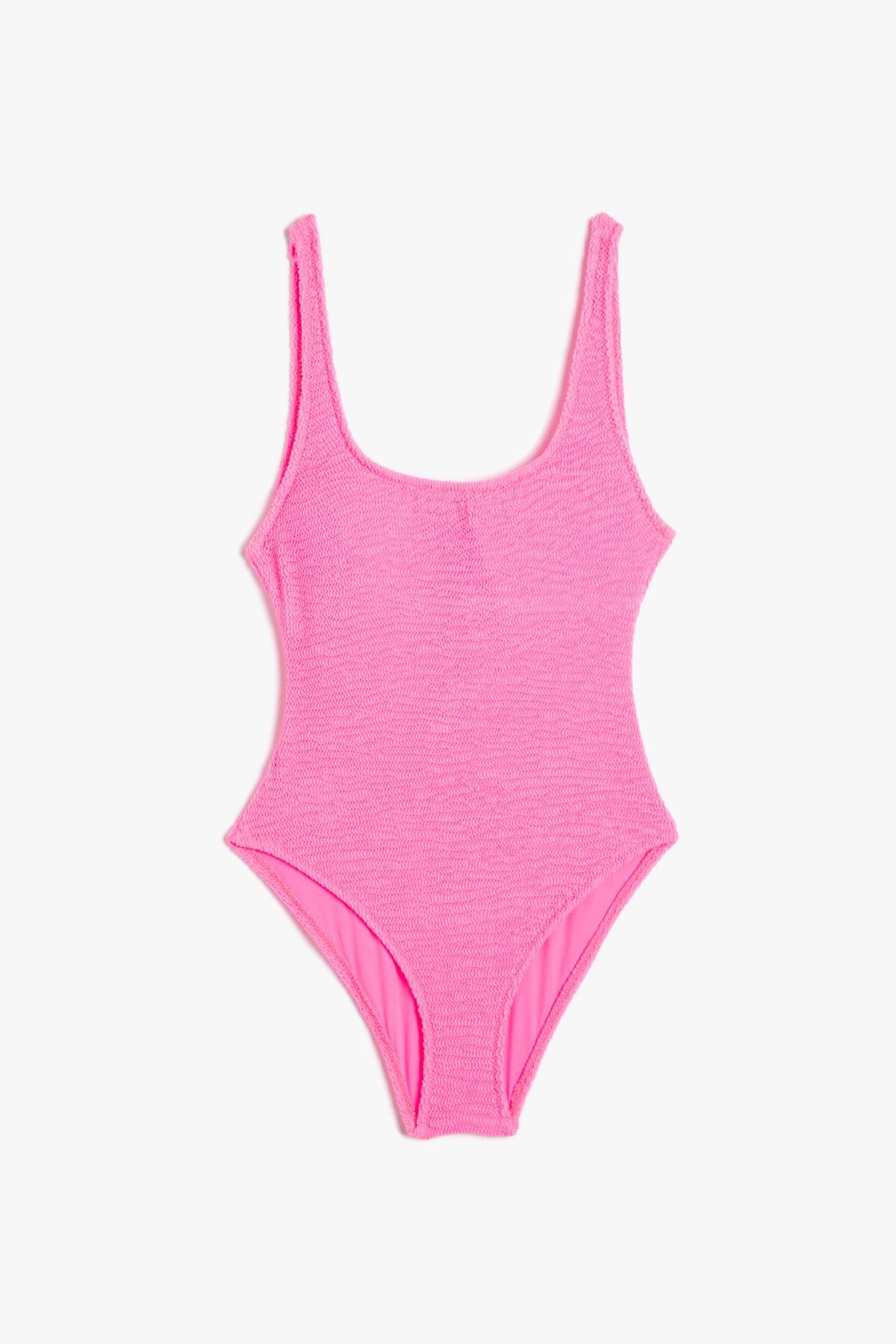 Levně Koton Women's Pink Swimsuit