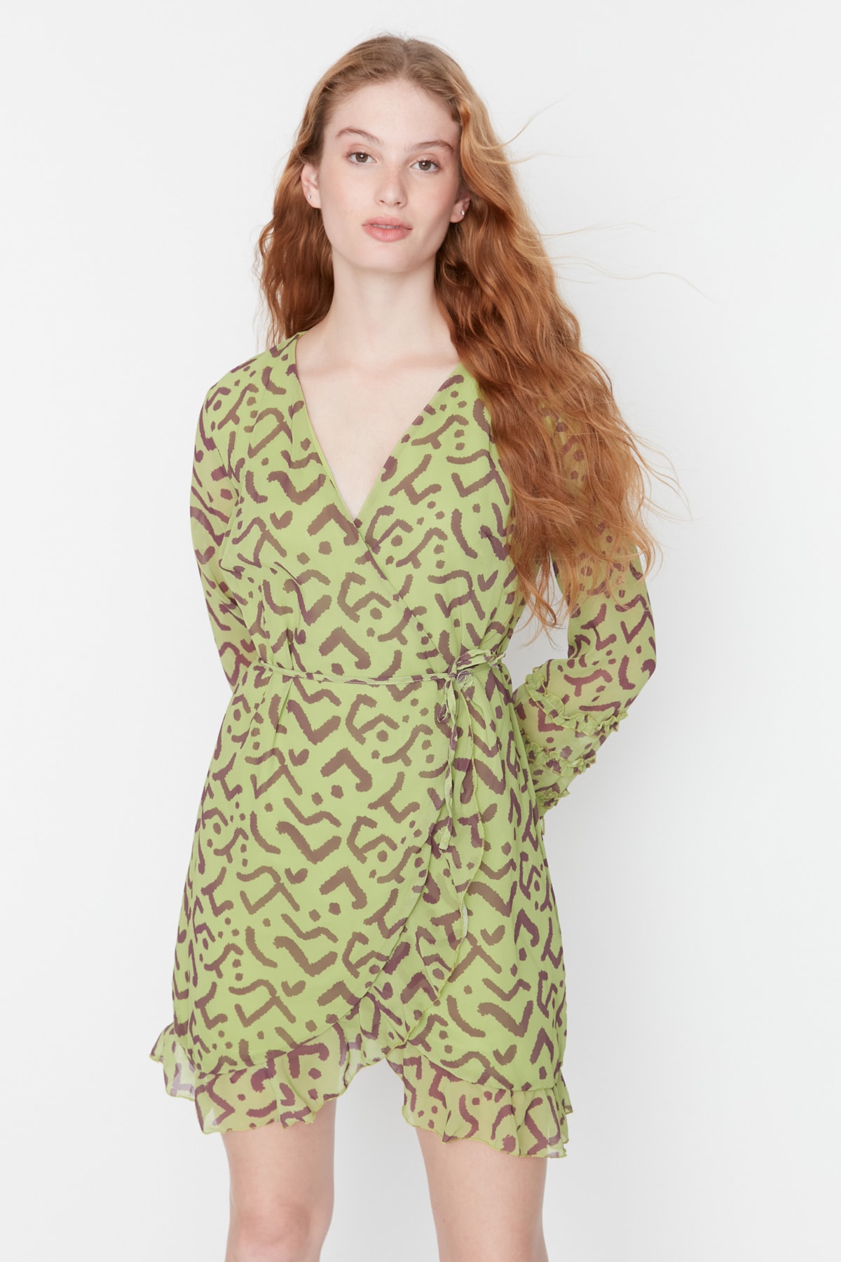 Trendyol Dress - Green - A-line