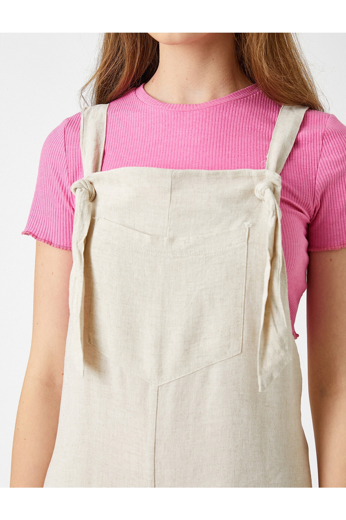 Koton Shorts Overalls Pocket Detailed Strap