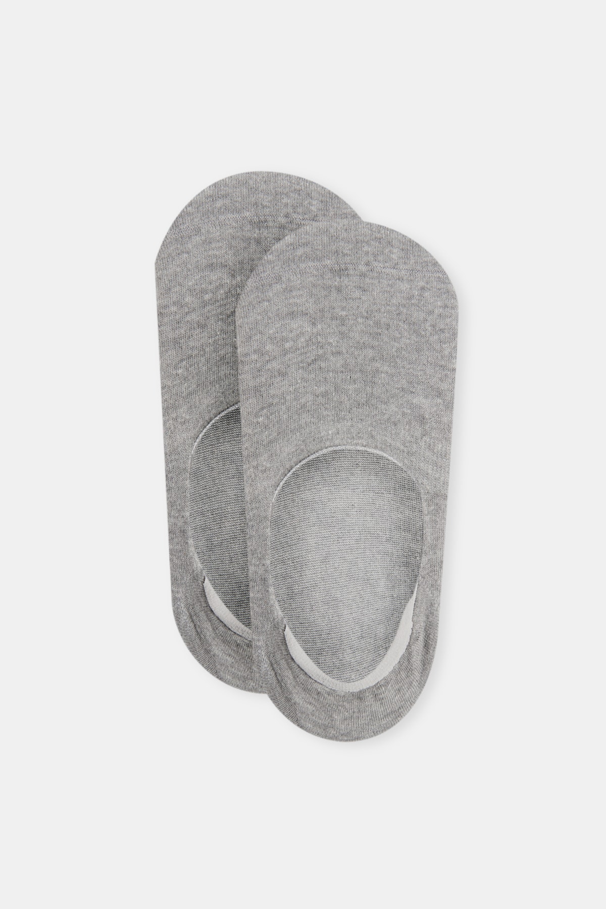 Dagi Men's Gray Melange Invisible Socks