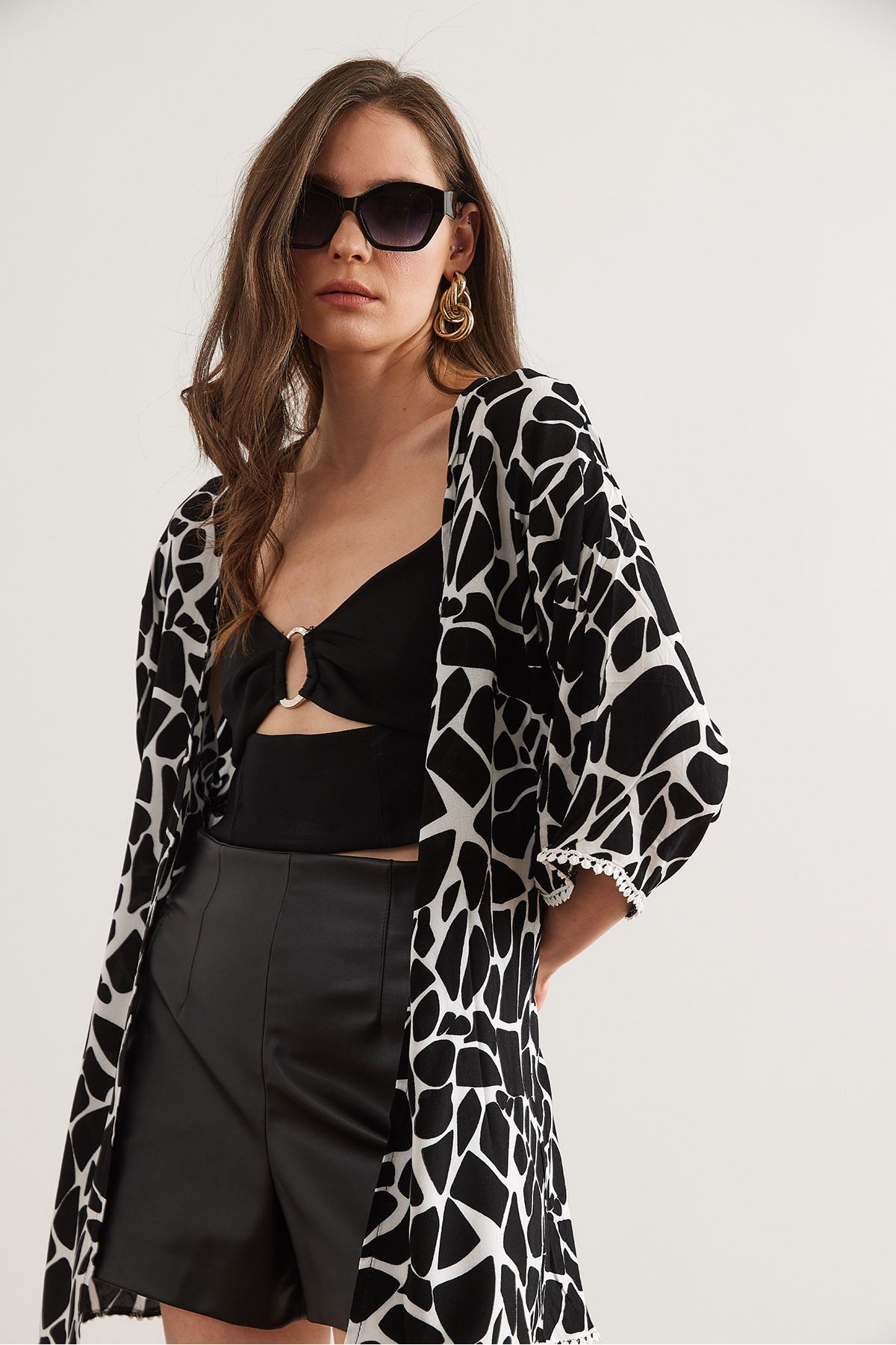 Kimono dama, Olalook KMN-00000012/BLACK