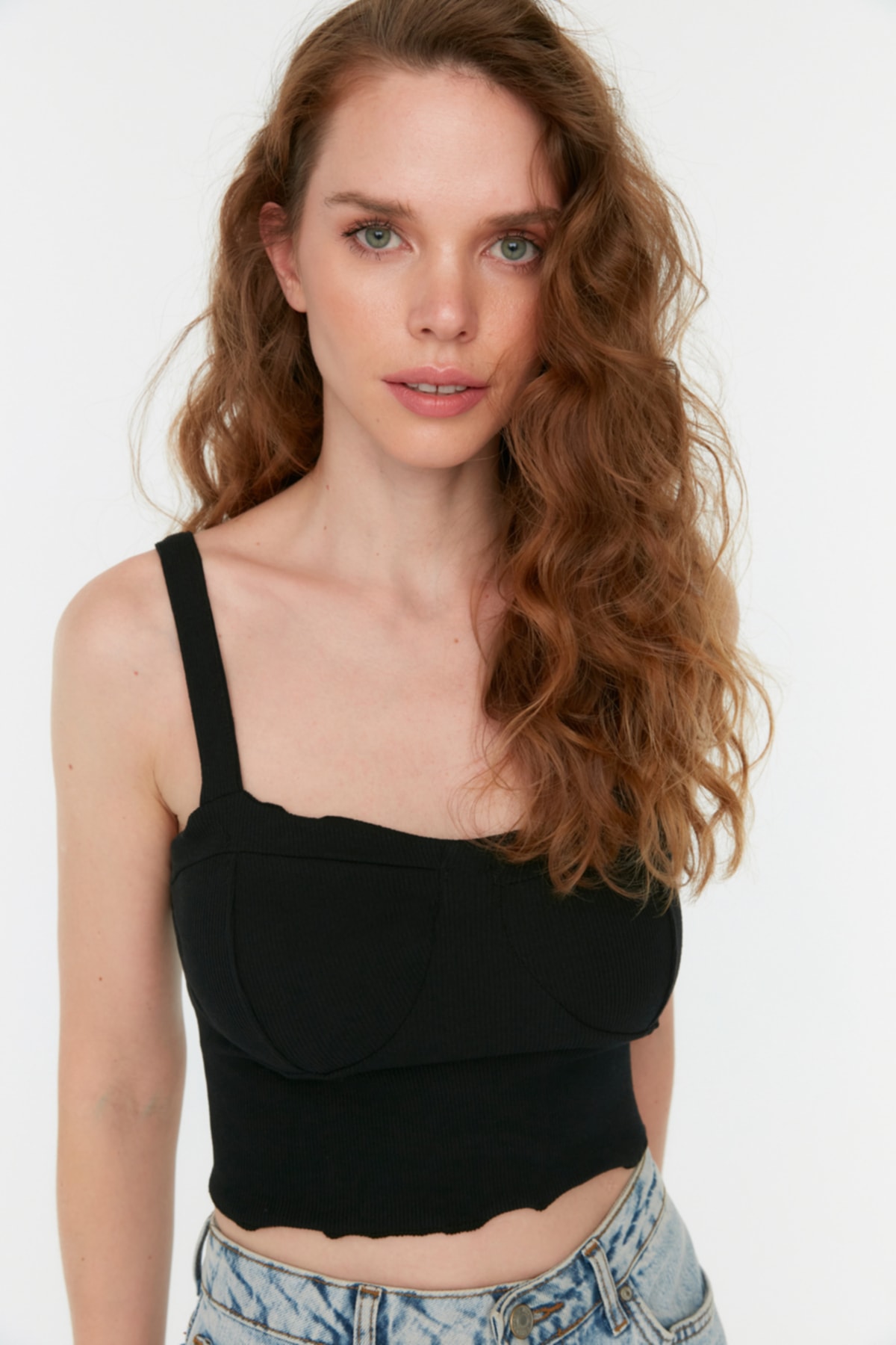Trendyol Blouse - Black - Fitted
