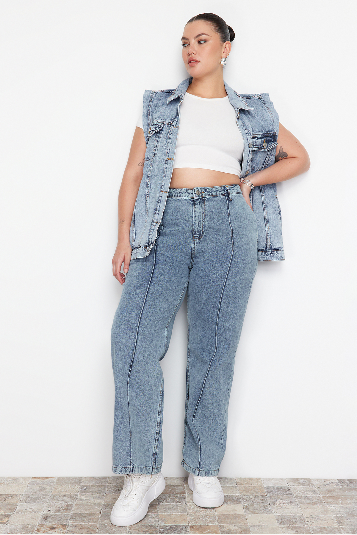 Pantaloni de damă Trendyol
