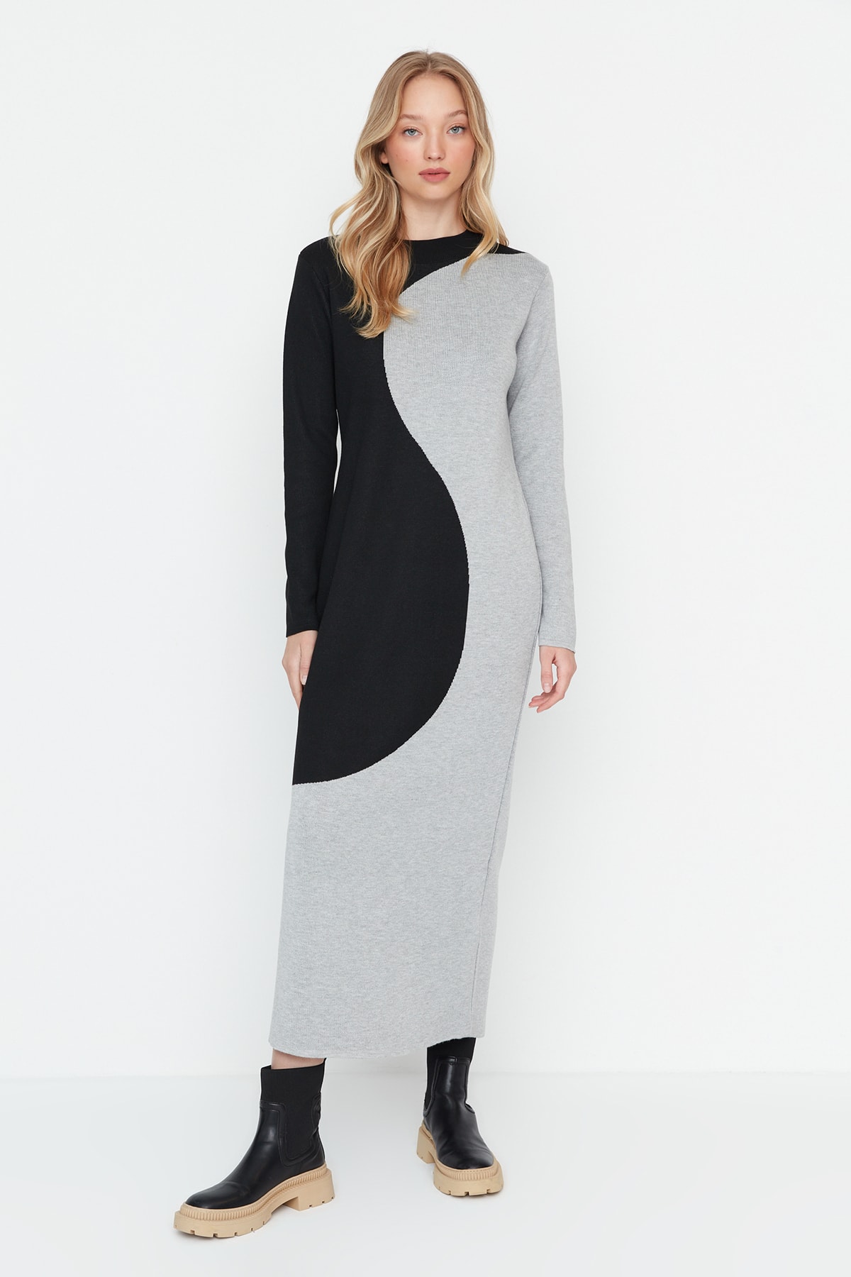 Trendyol Dress - Black - Shift