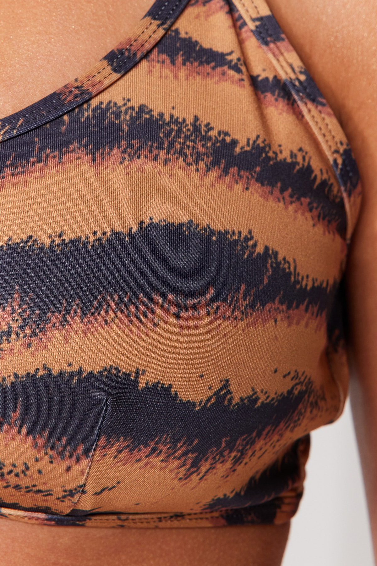 Bikini partea de sus Trendyol Patterned