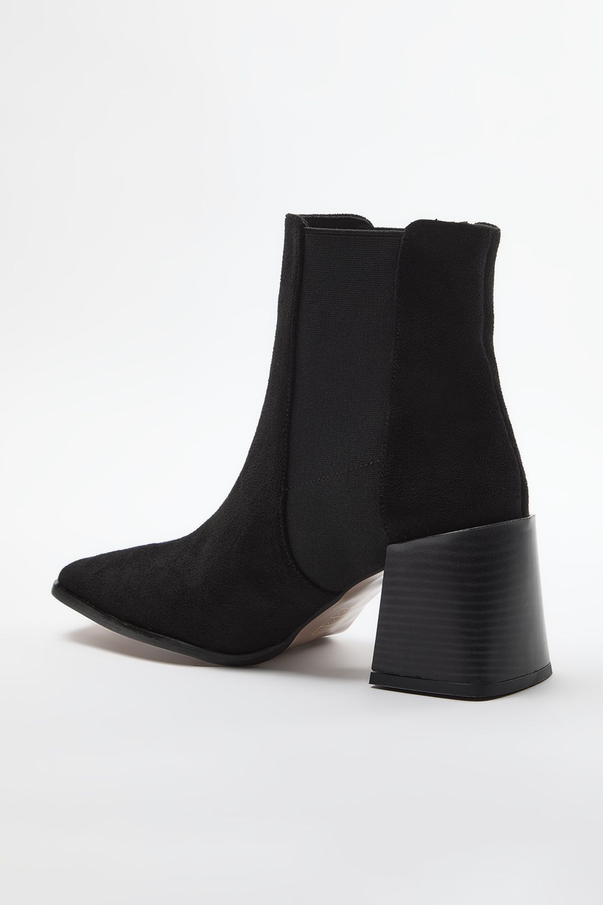 Trendyol Black Chunky Block Heel Boots