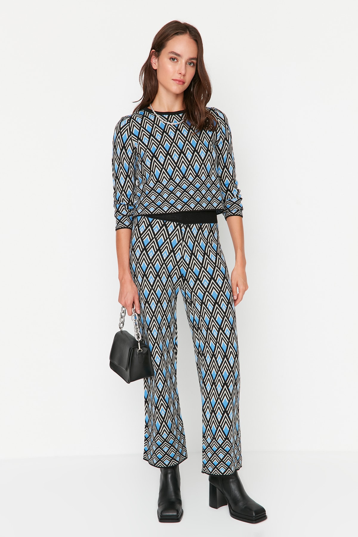 Trendyol Two-Piece Set - Black - Regular fit