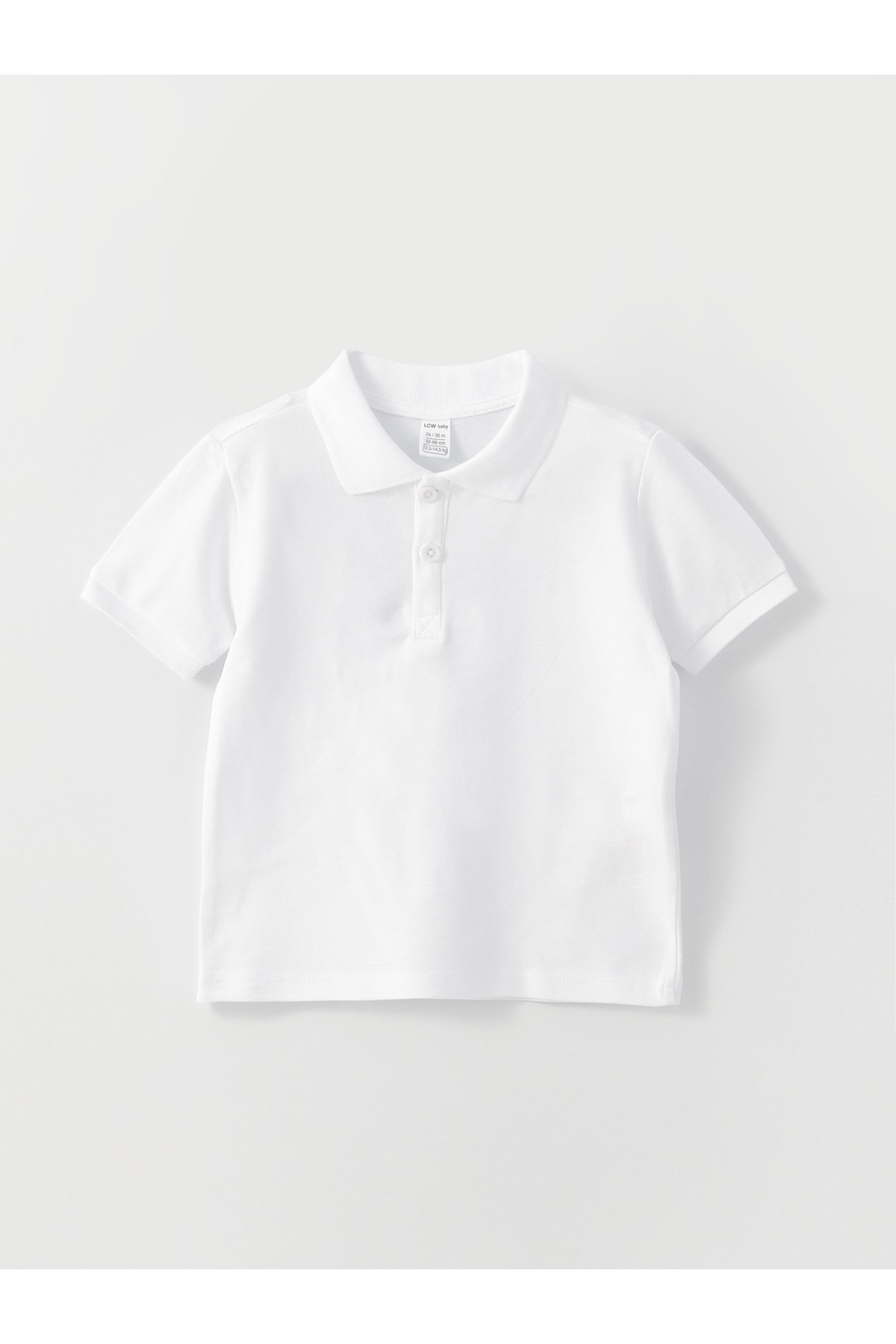 LC Waikiki Basic Polo Neck Short Sleeved Baby Boy T-Shirt