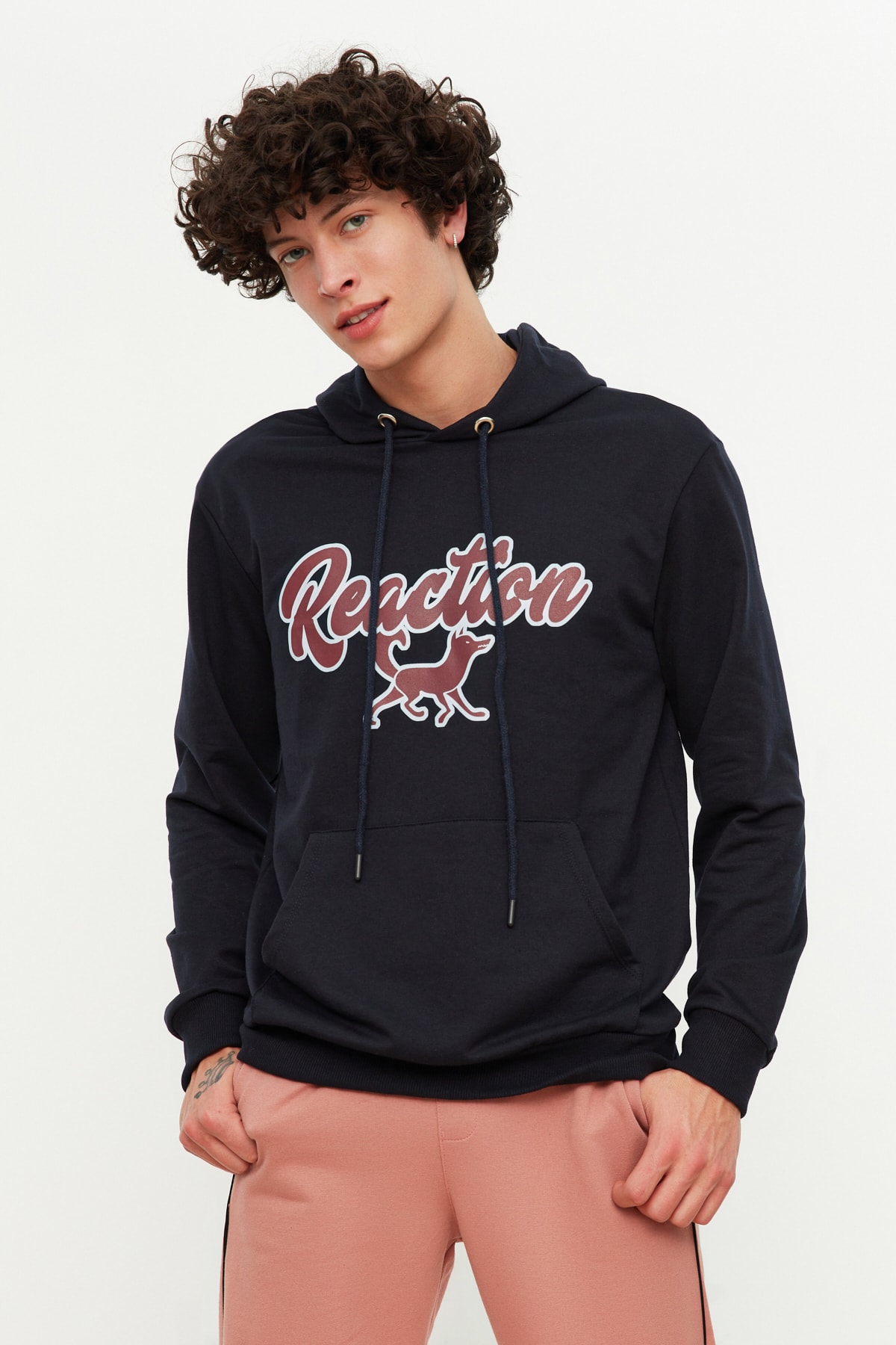 Trendyol Sweatshirt - Dark blue - Regular fit