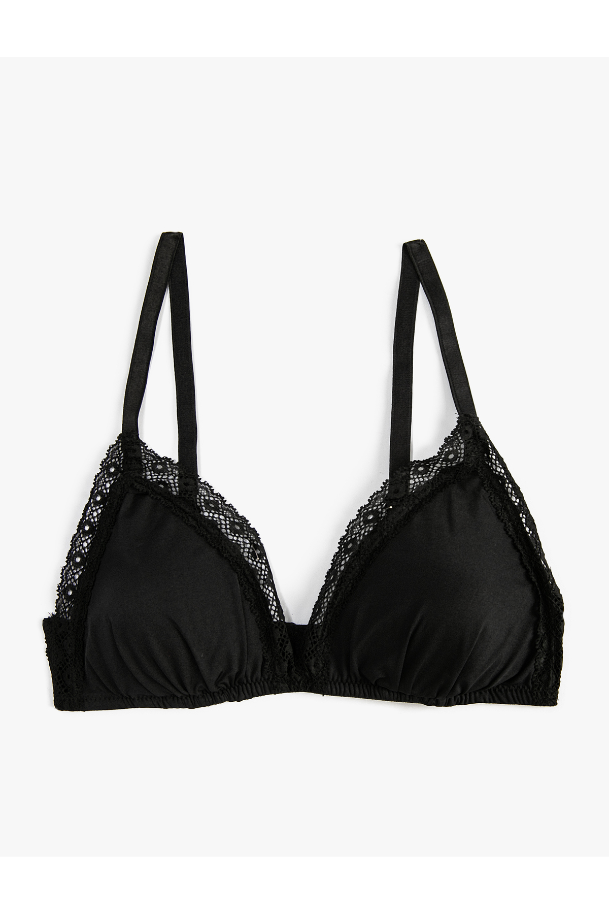 Koton Unpadded, Non-wired Bra with Lace