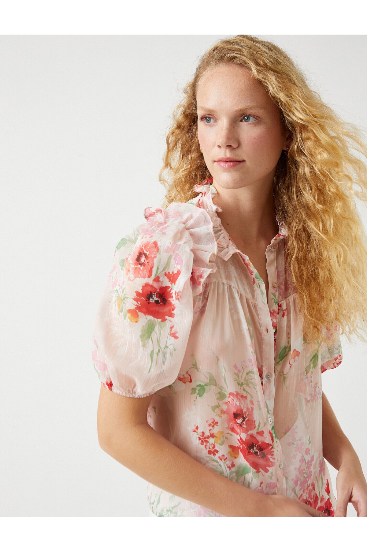 Koton Shirt - Rosa - Regular fit