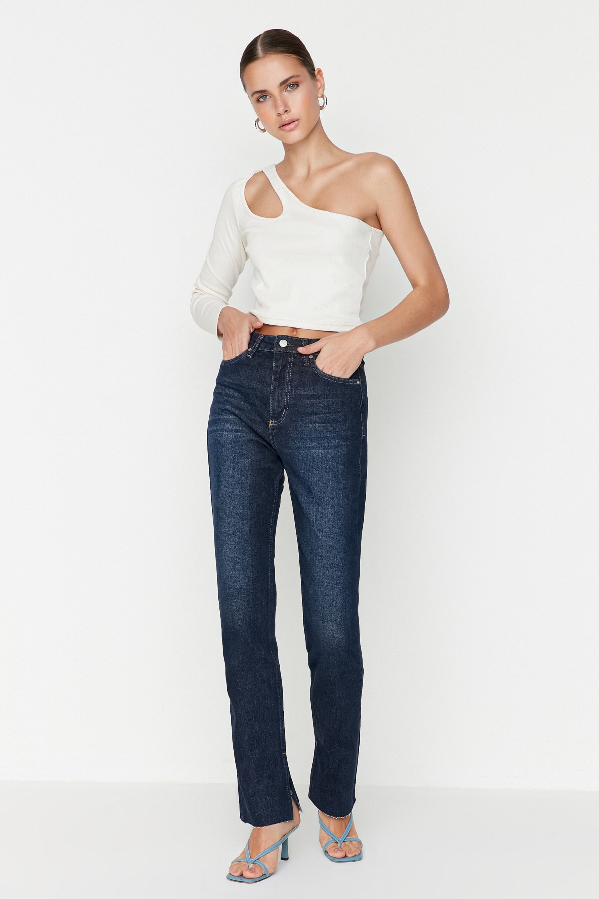 Women's jeans Trendyol Slim fit
