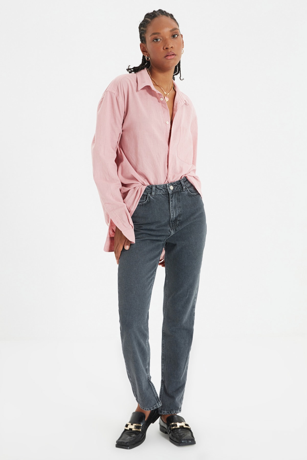 Trendyol Jeans - Gray - Bootcut