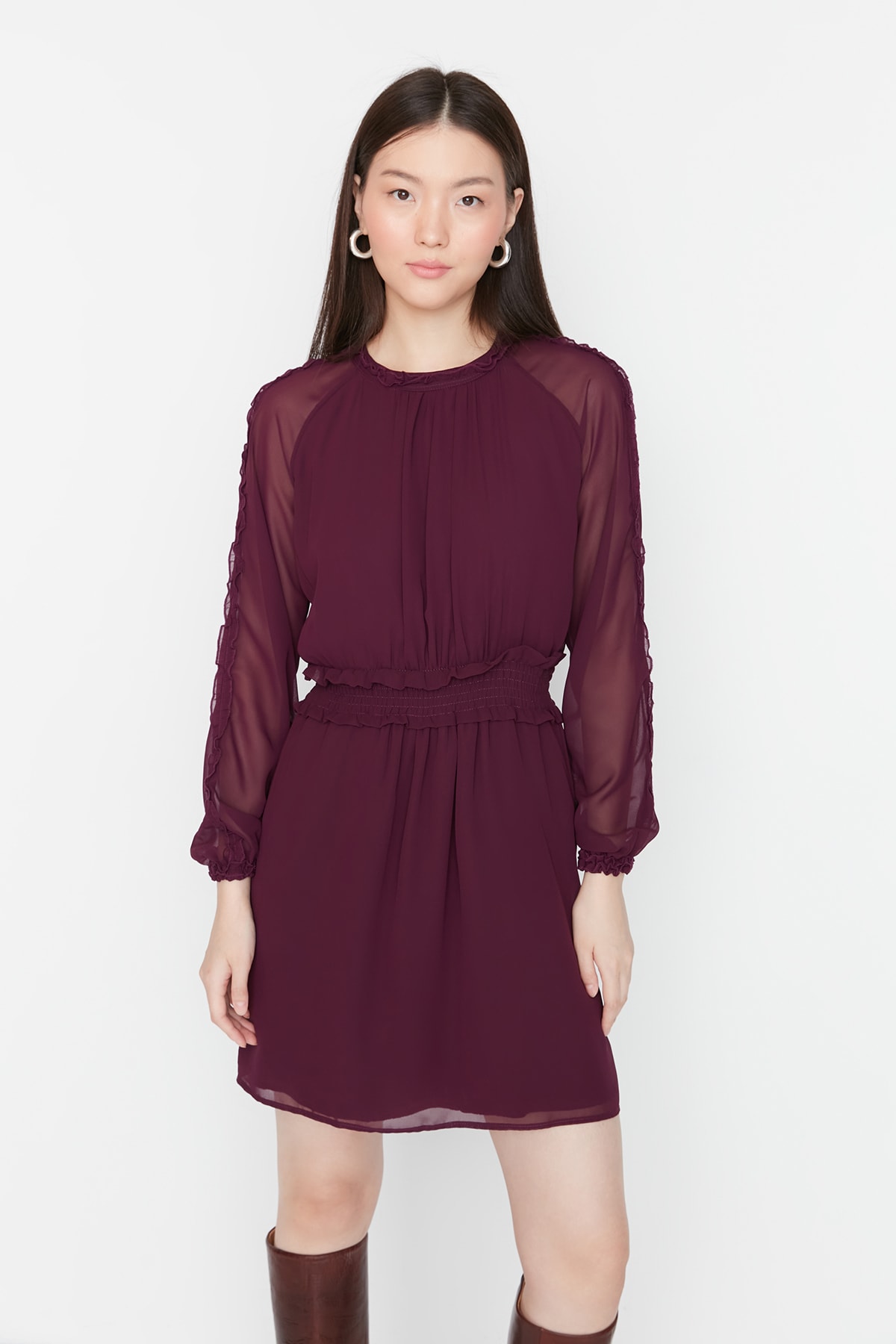 Trendyol Dress - Purple - Skater