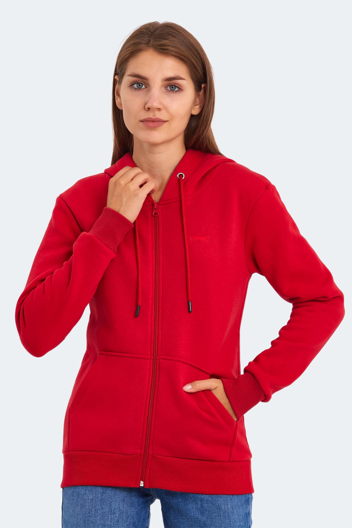 Slazenger KATYA Women's Sweatshirt Red