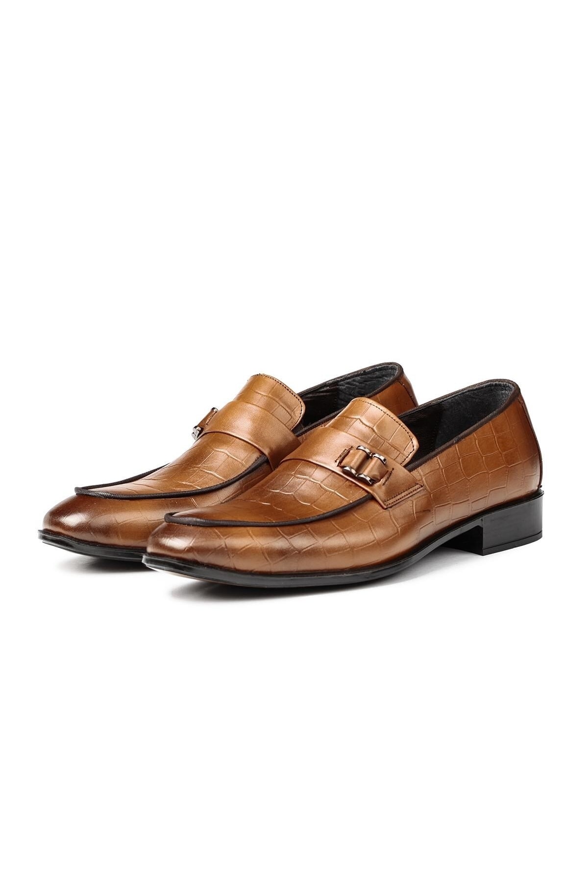 Levně Ducavelli Swank Genuine Leather Men's Classic Shoes, Loafers Classic Shoes, Loafers.