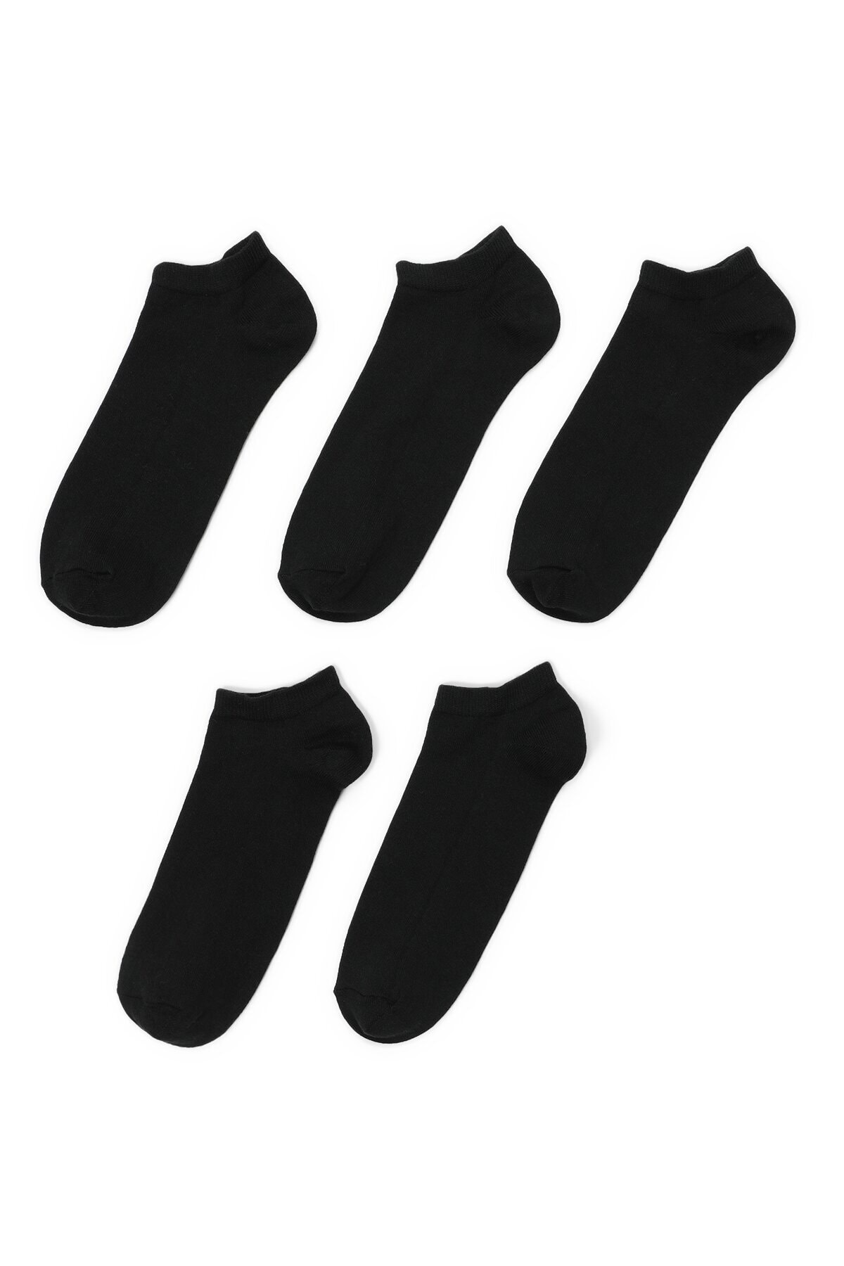 Polaris Basic 5-pack Ptk-m 3fx Black Men's 5-pack Booties Sock