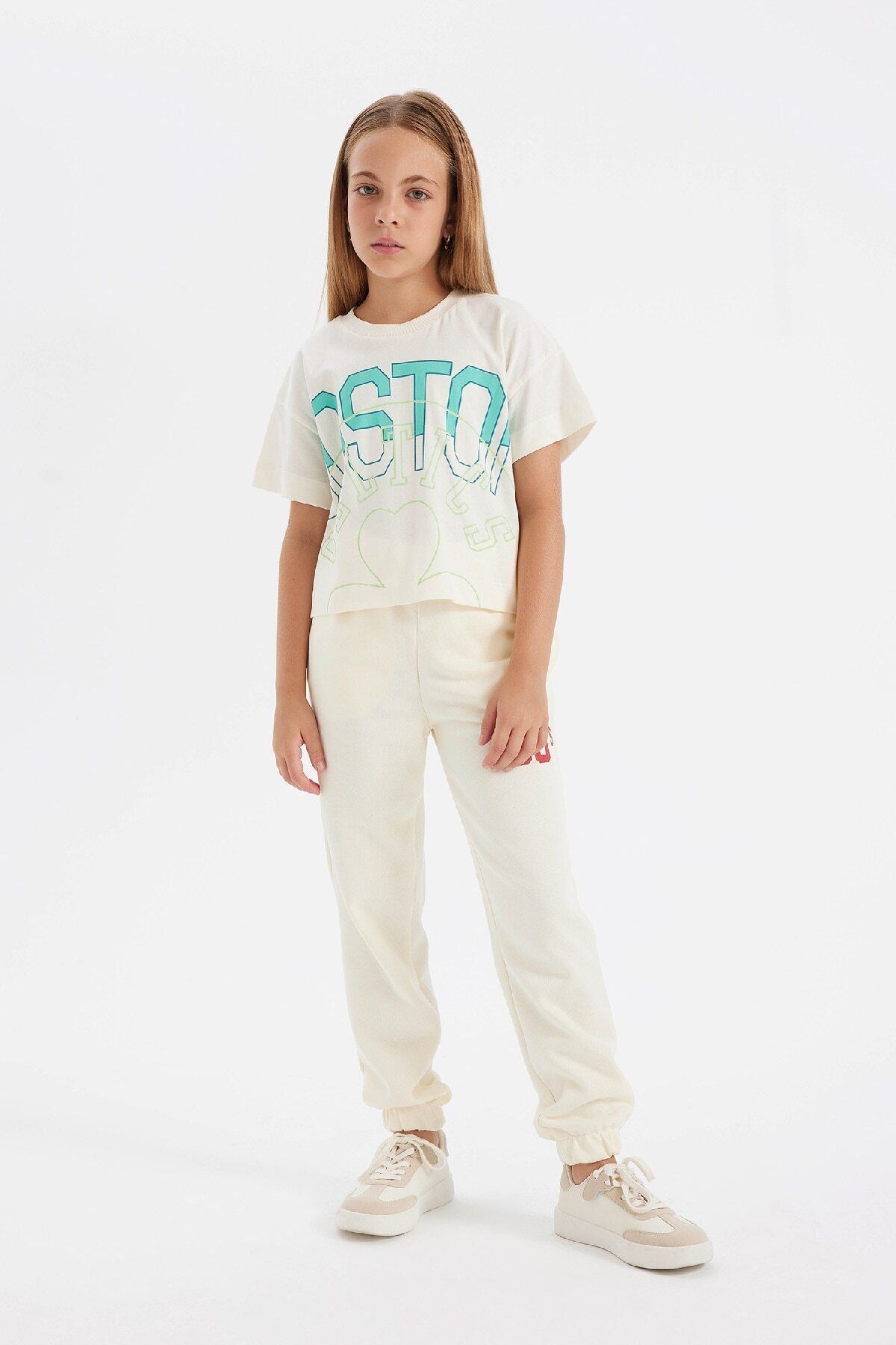 DEFACTO Girls' Jogger School Sweatpants