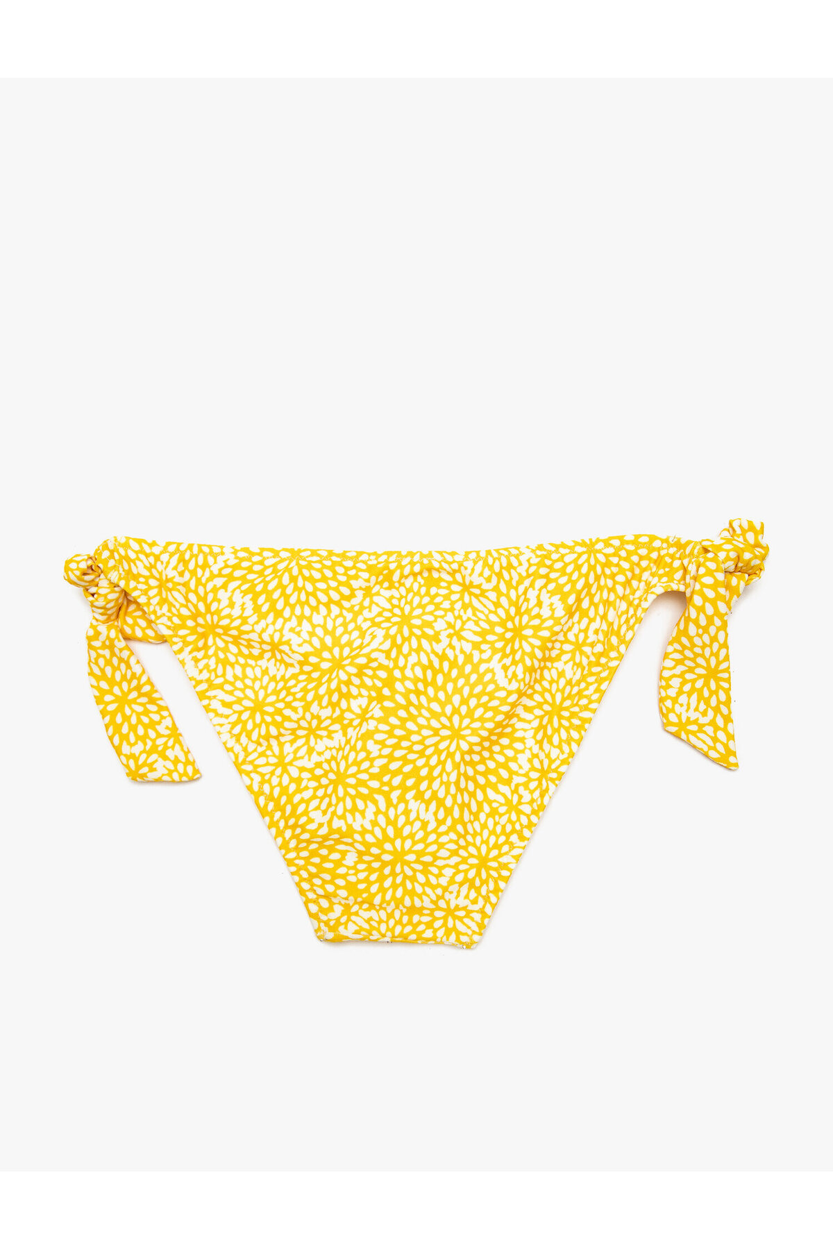 Koton femeii galben talie normală modelat Bikini bottom