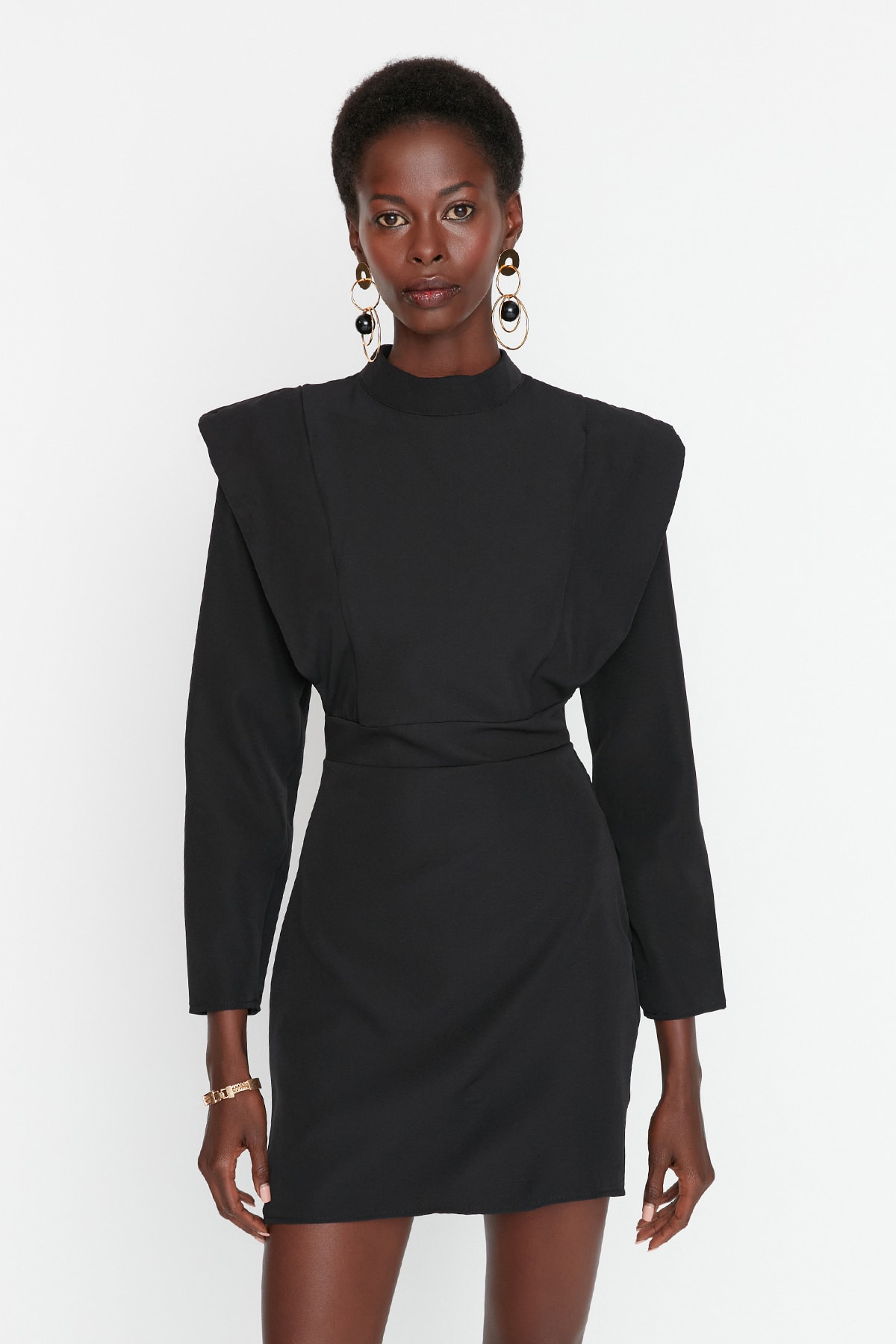 Rochie de dama Trendyol High Collar