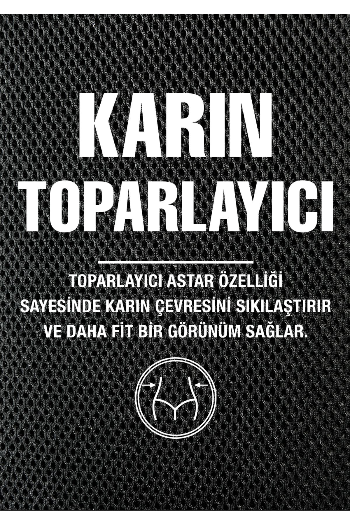 Trendyol Sax-Charming High Waist Hipster Bikini Bottom