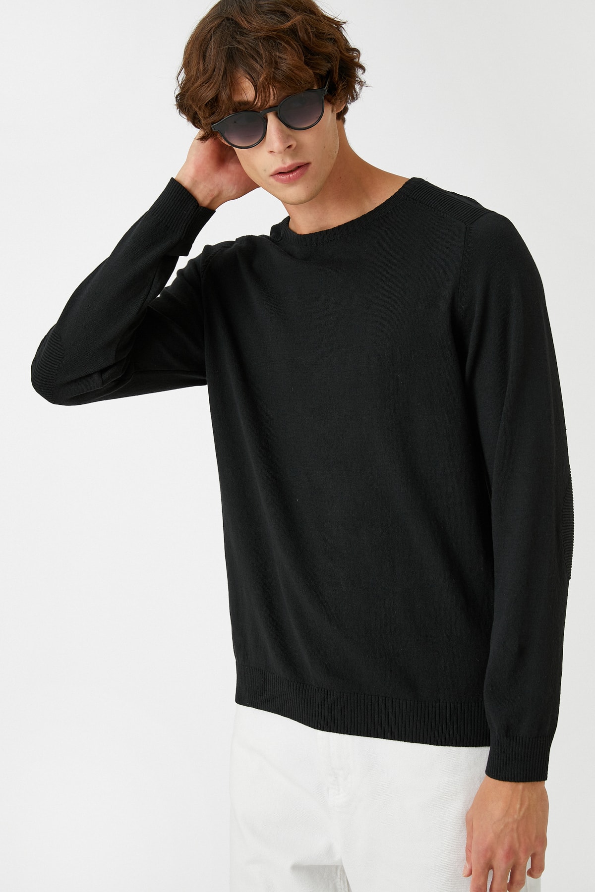 Koton Basic Knitwear Sweater Crew Neck